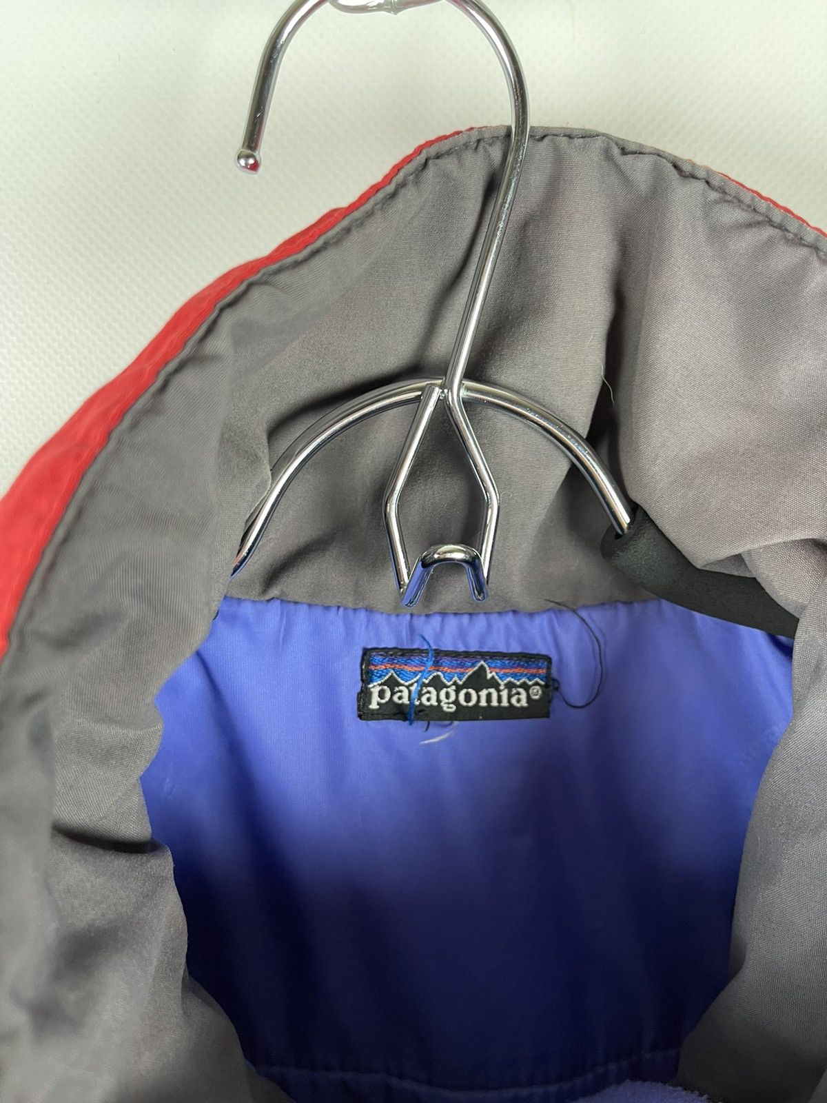 Patagonia Patagonia vintage 90s long warm jacket red logo Size US XL / EU 56 / 4 - 9 Thumbnail
