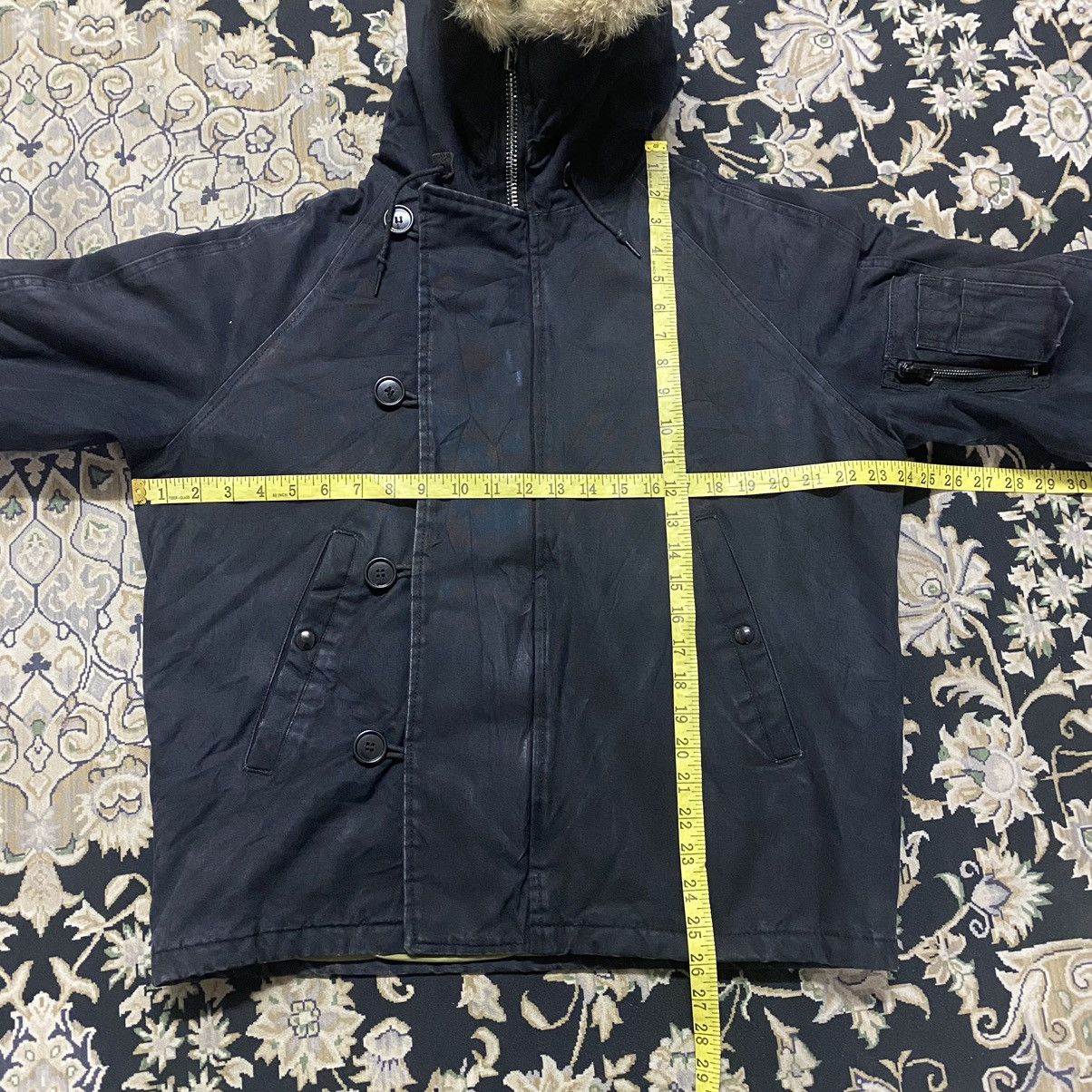 Le Grande Bleu (L.G.B.) Vintage Heavy Attached Hood N-2B Jacket Size US M / EU 48-50 / 2 - 23 Thumbnail
