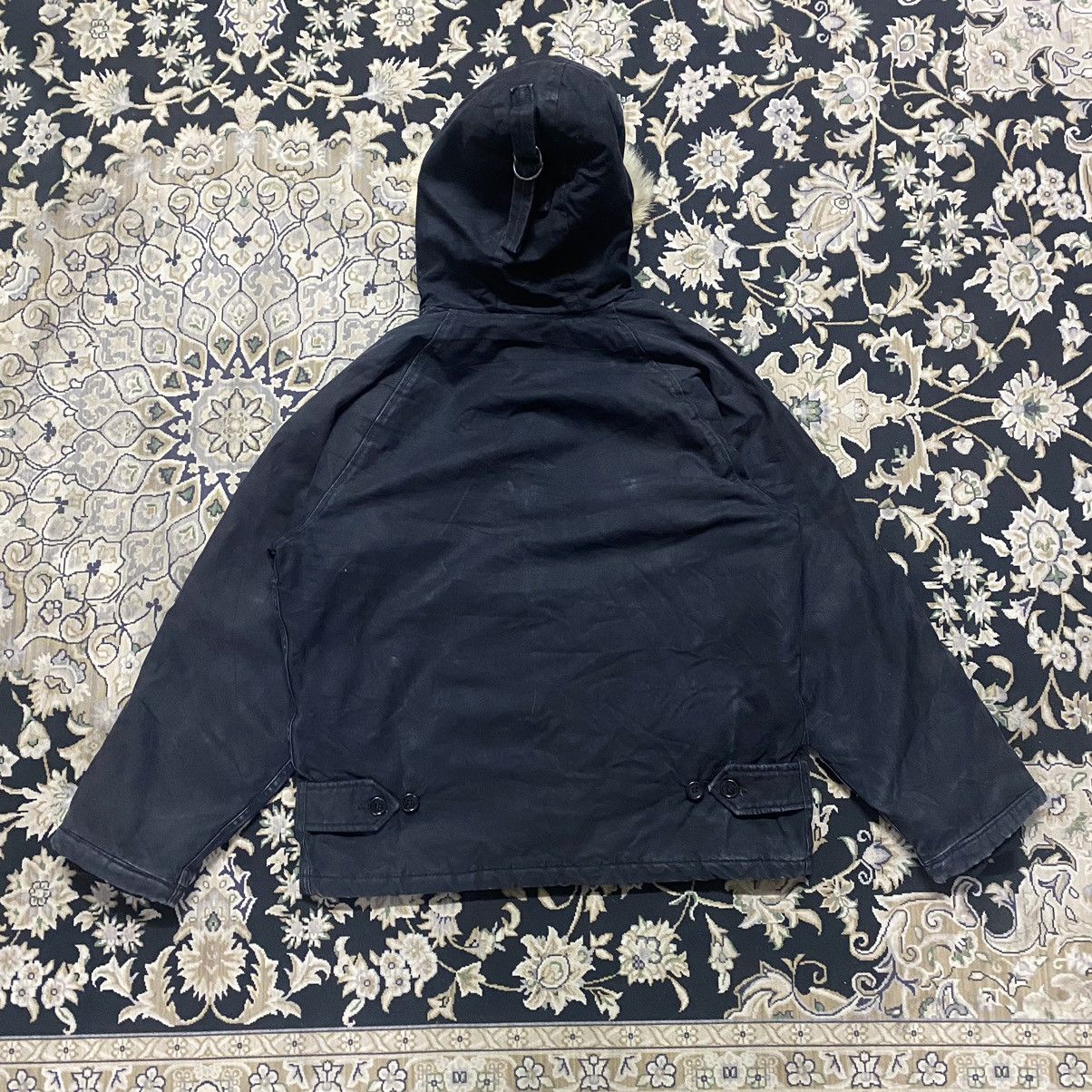 Le Grande Bleu (L.G.B.) Vintage Heavy Attached Hood N-2B Jacket Size US M / EU 48-50 / 2 - 11 Thumbnail