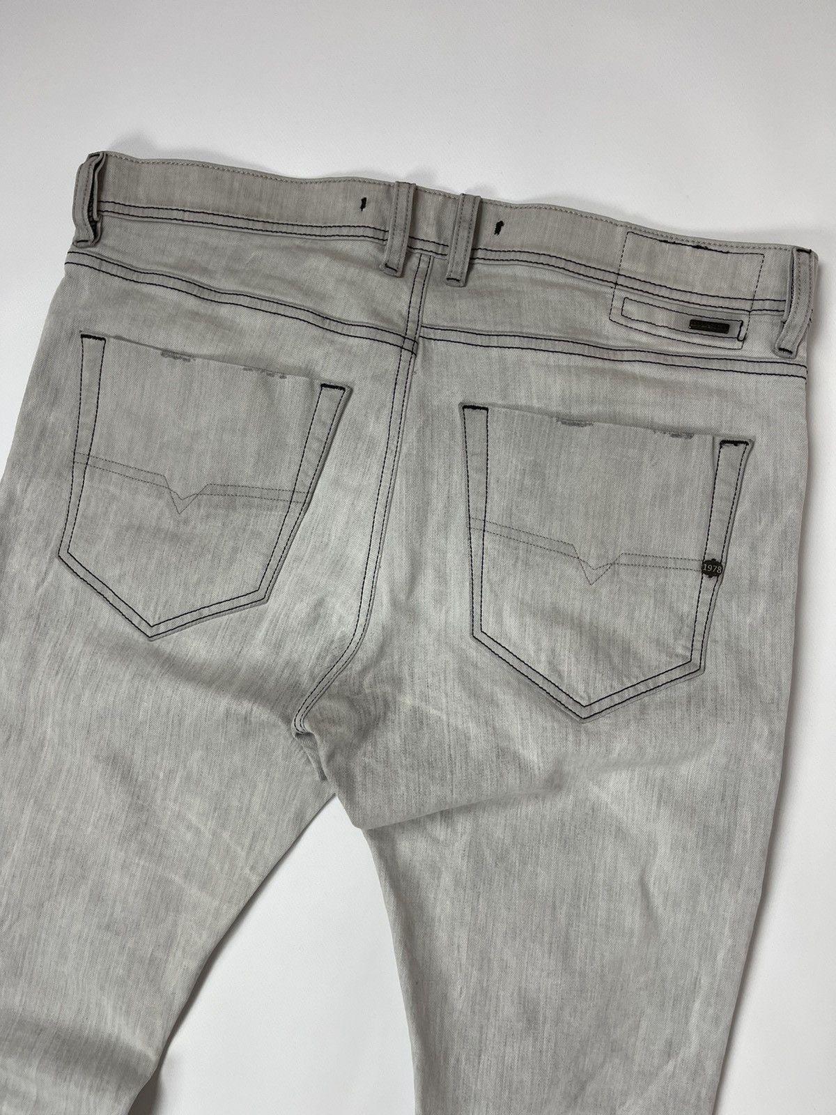 Diesel Diesel D.N.A FW16 Archival distressed tepphar slim carrot Size US 36 / EU 52 - 16 Thumbnail
