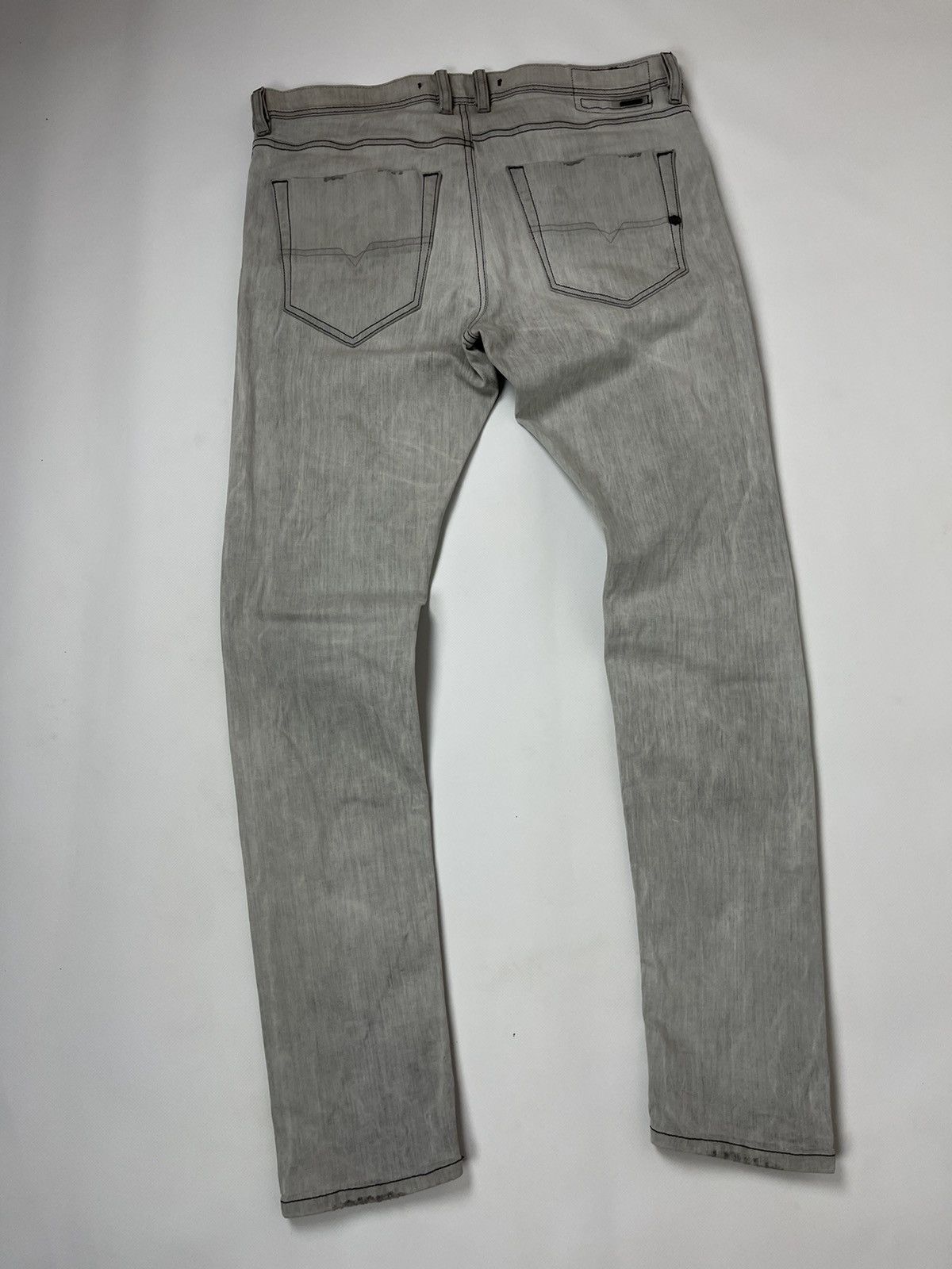Diesel Diesel D.N.A FW16 Archival distressed tepphar slim carrot Size US 36 / EU 52 - 15 Thumbnail