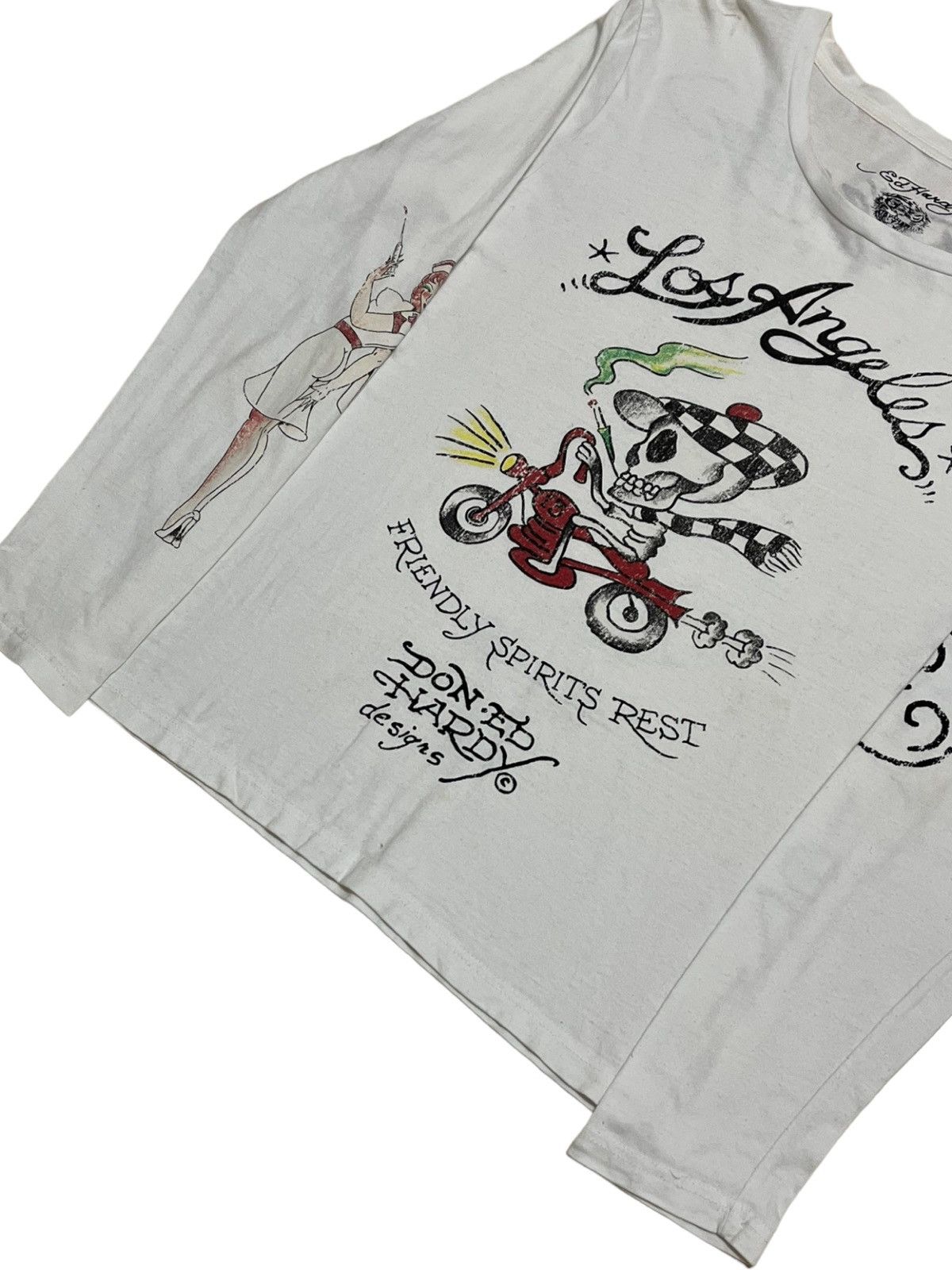 20471120 × Affliction × Ed Hardy Designer Ed Hardy Friendly Spirits Rest Longsleveeve Size US S / EU 44-46 / 1 - 3 Thumbnail