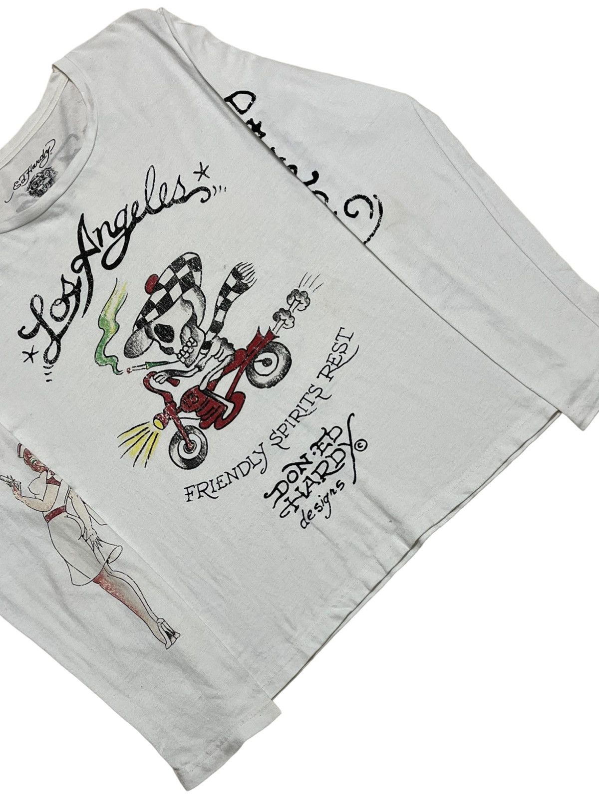 20471120 × Affliction × Ed Hardy Designer Ed Hardy Friendly Spirits Rest Longsleveeve Size US S / EU 44-46 / 1 - 2 Thumbnail