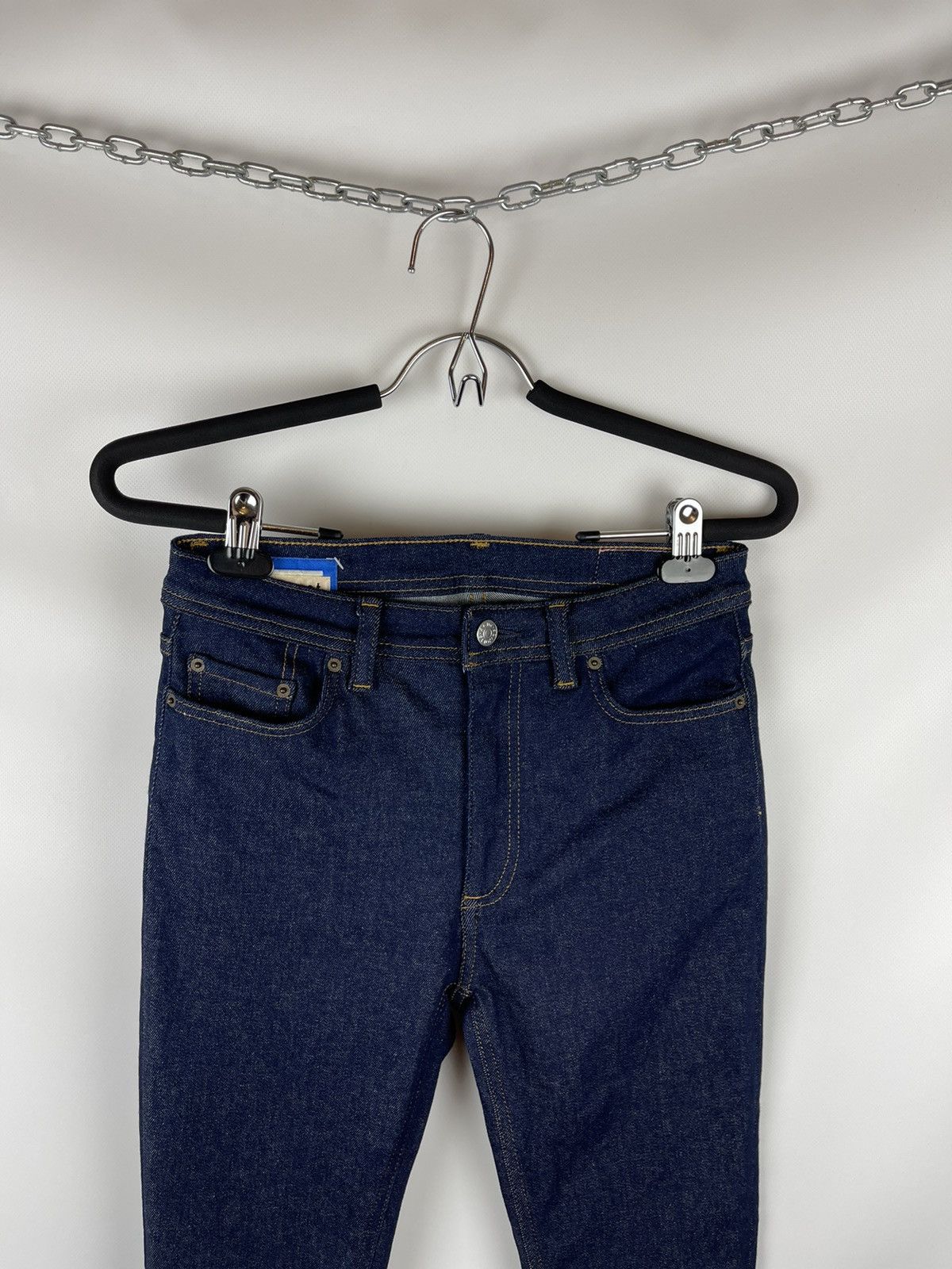 Acne Studios Bla Konst Acne Studios Peg Indigo navy denim jeans pants Size 28" / US 6 / IT 42 - 3 Thumbnail