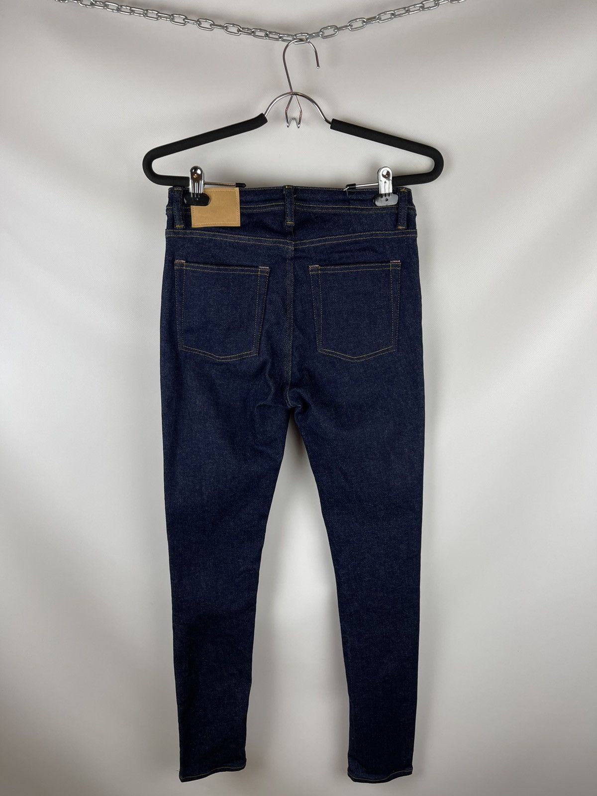 Acne Studios Bla Konst Acne Studios Peg Indigo navy denim jeans pants Size 28" / US 6 / IT 42 - 2 Thumbnail