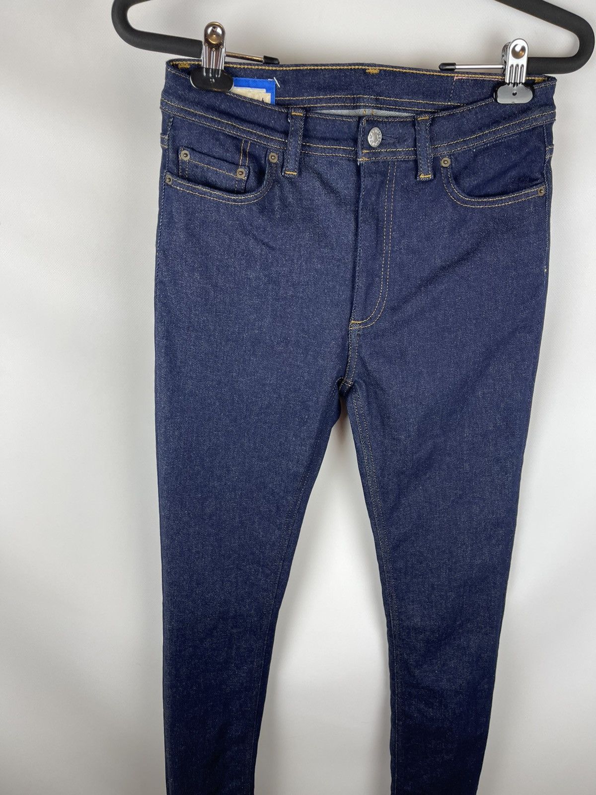 Acne Studios Bla Konst Acne Studios Peg Indigo navy denim jeans pants Size 28" / US 6 / IT 42 - 5 Thumbnail