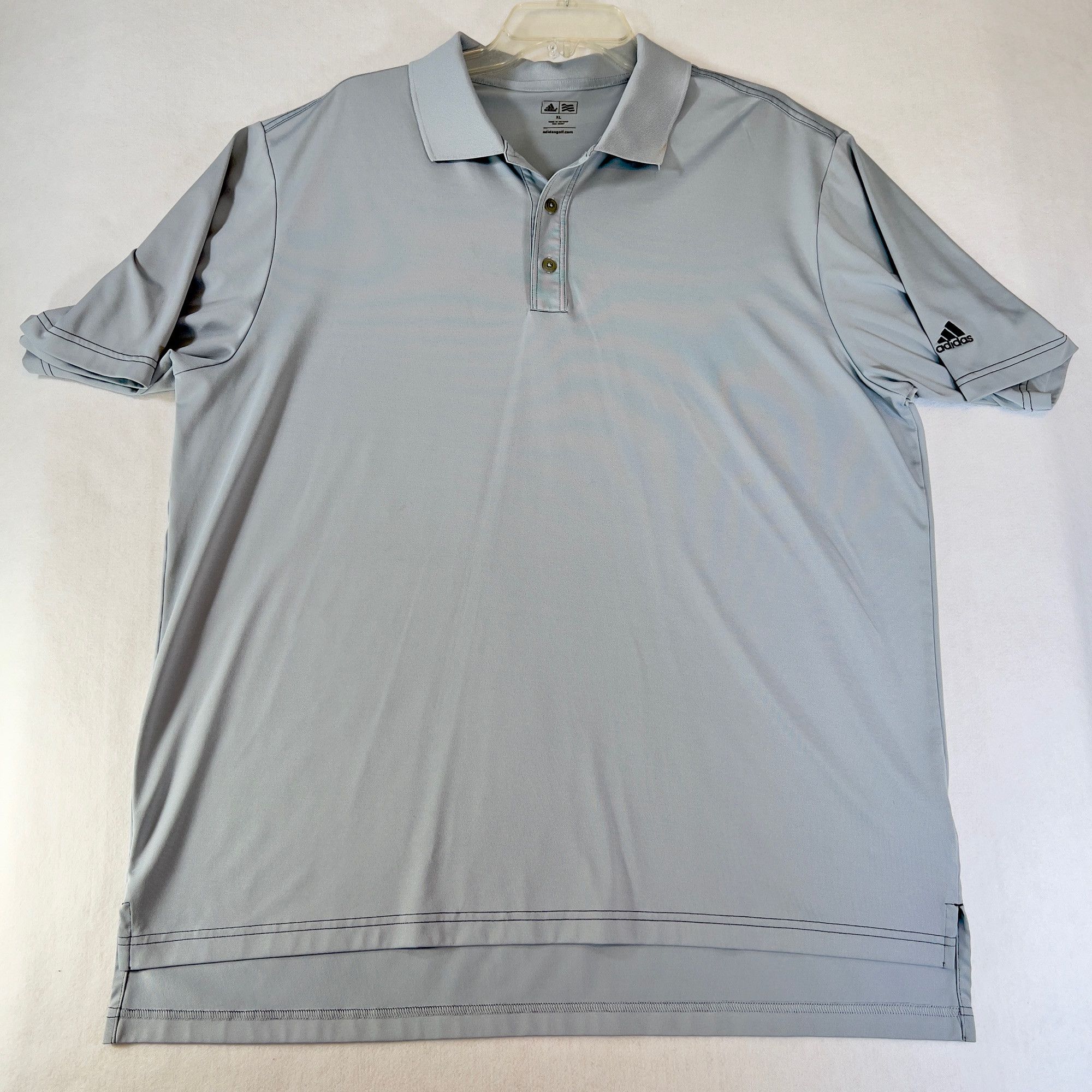 Adidas Adidas XL Golf Shirt Performance Fabric Moisture Wick Grey Grailed