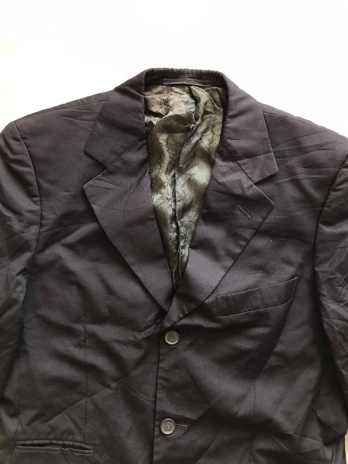 Gucci Vintage Gucci Blazer Suit Jacket Size US M / EU 48-50 / 2 - 5 Thumbnail