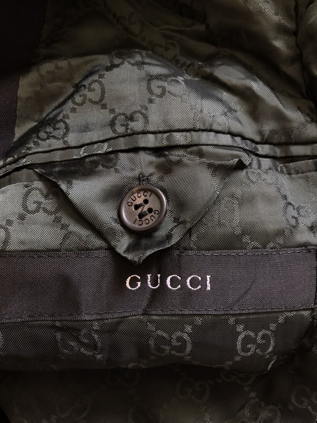 Gucci Vintage Gucci Blazer Suit Jacket Size US M / EU 48-50 / 2 - 3 Thumbnail