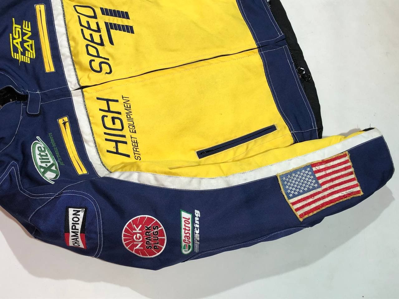 Other High Speed Moto Racing Jacket Vintage Size US XL / EU 56 / 4 - 4 Thumbnail