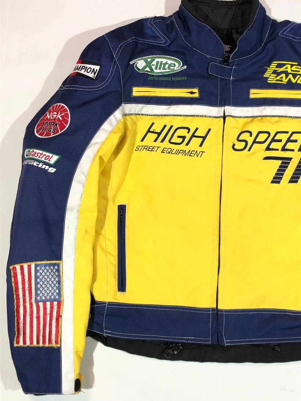Other High Speed Moto Racing Jacket Vintage Size US XL / EU 56 / 4 - 3 Thumbnail