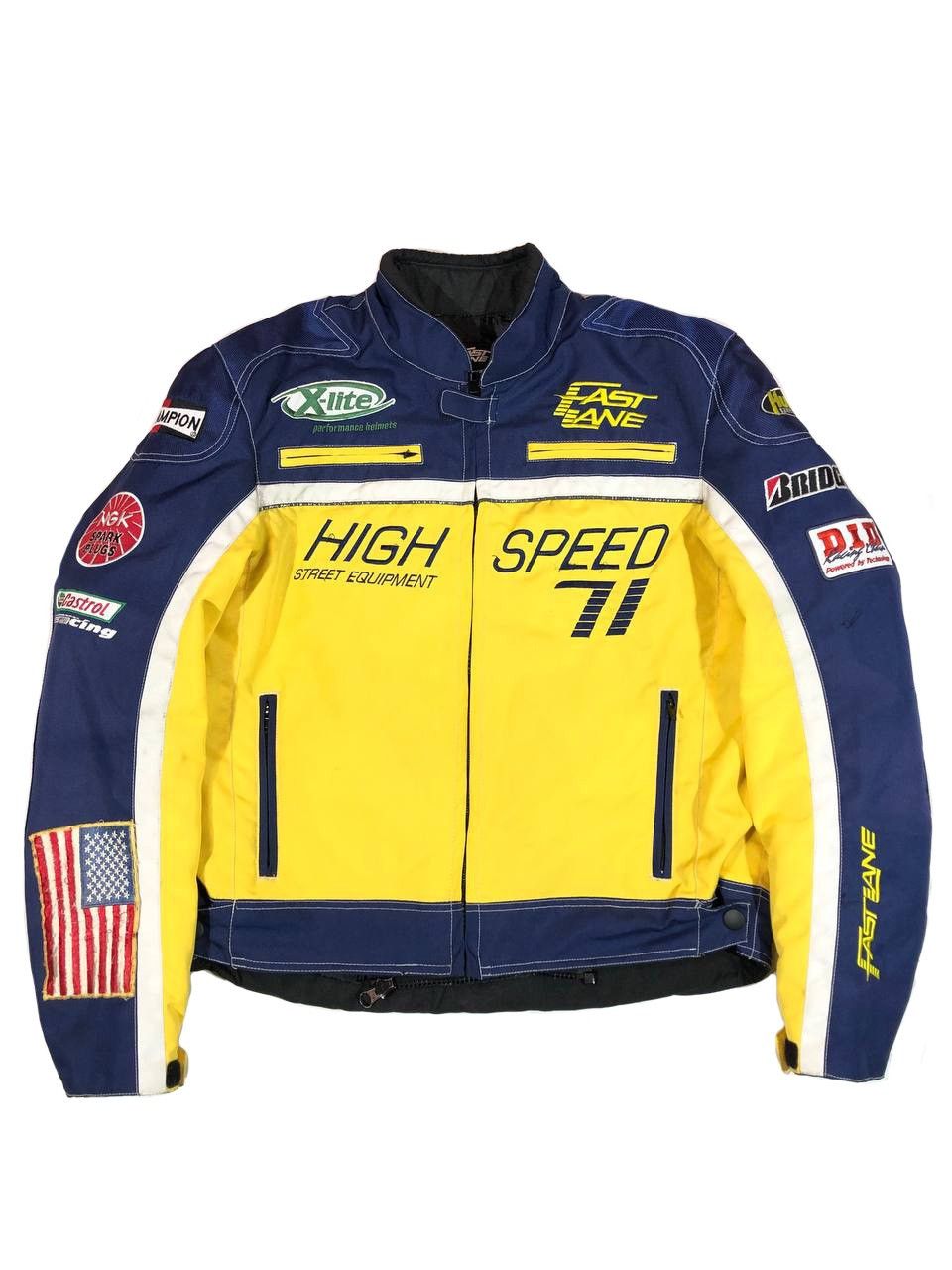 Other High Speed Moto Racing Jacket Vintage Size US XL / EU 56 / 4 - 1 Thumbnail
