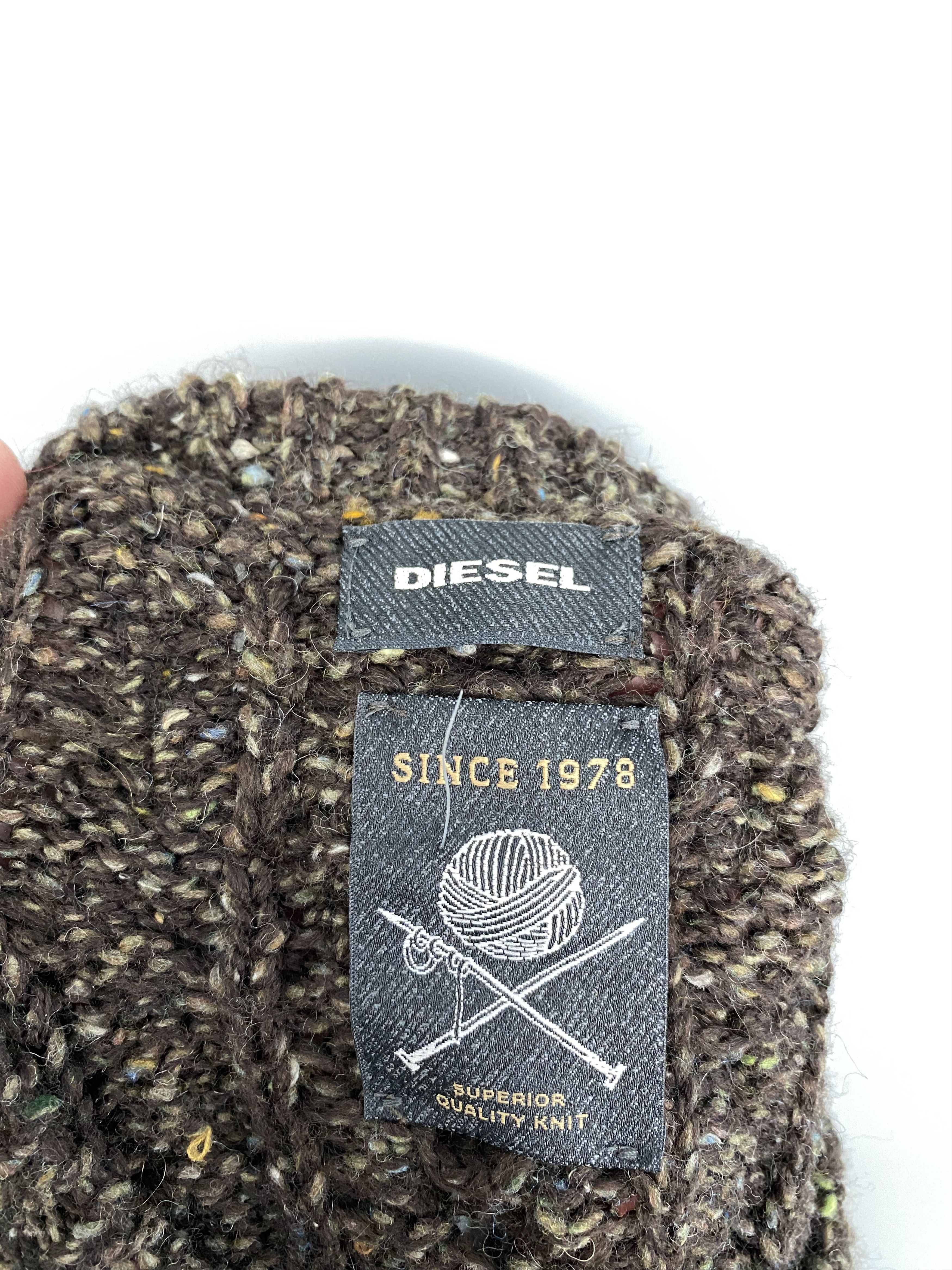 Diesel NWT Diesel K-Lona Mashnware Wool Knitted Sweater Size US XXL / EU 58 / 5 - 10 Thumbnail