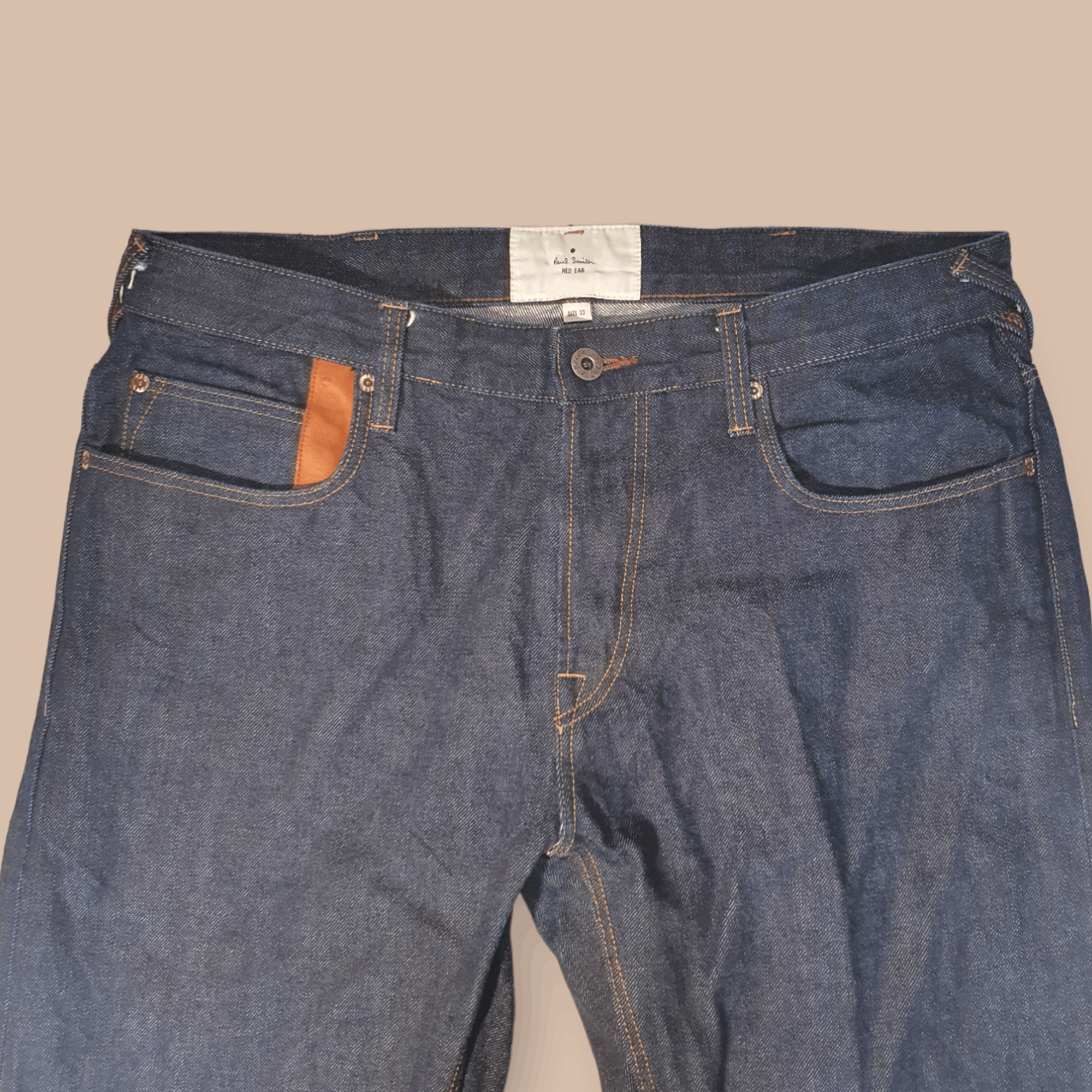 Paul Smith Red Ear Selvedge Denim Jeans