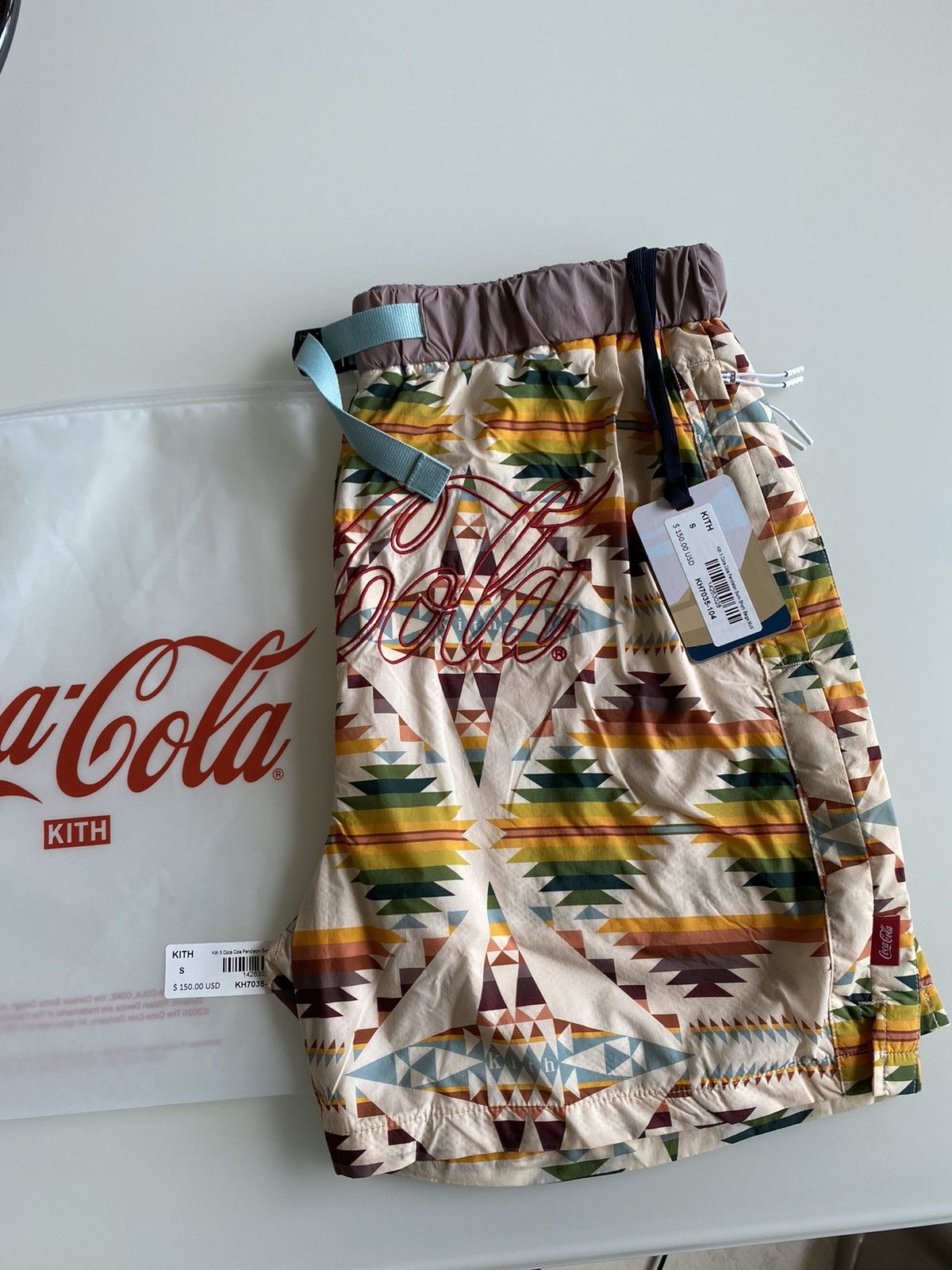 Coca Cola × Kith Kith Coke Swimsuit Size US 31 - 4 Thumbnail