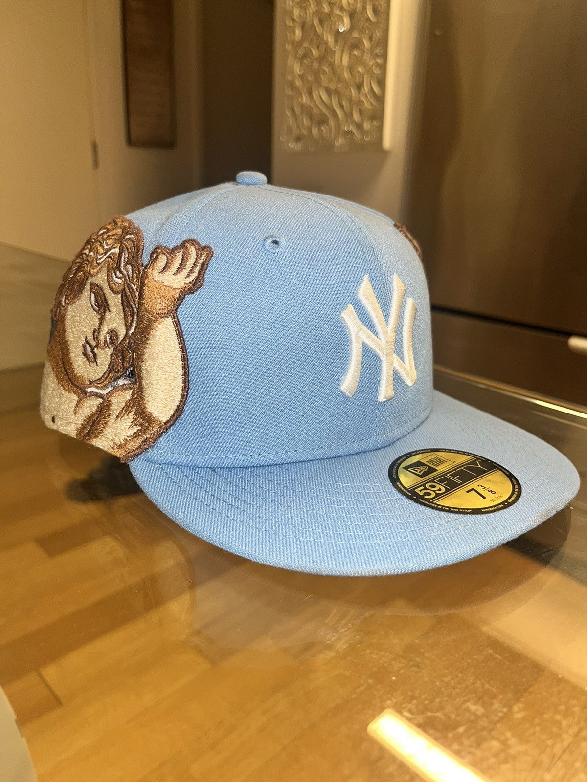 New Era Jon Stan 7 3/8 Yankees Embroidered Angels Hat | Grailed