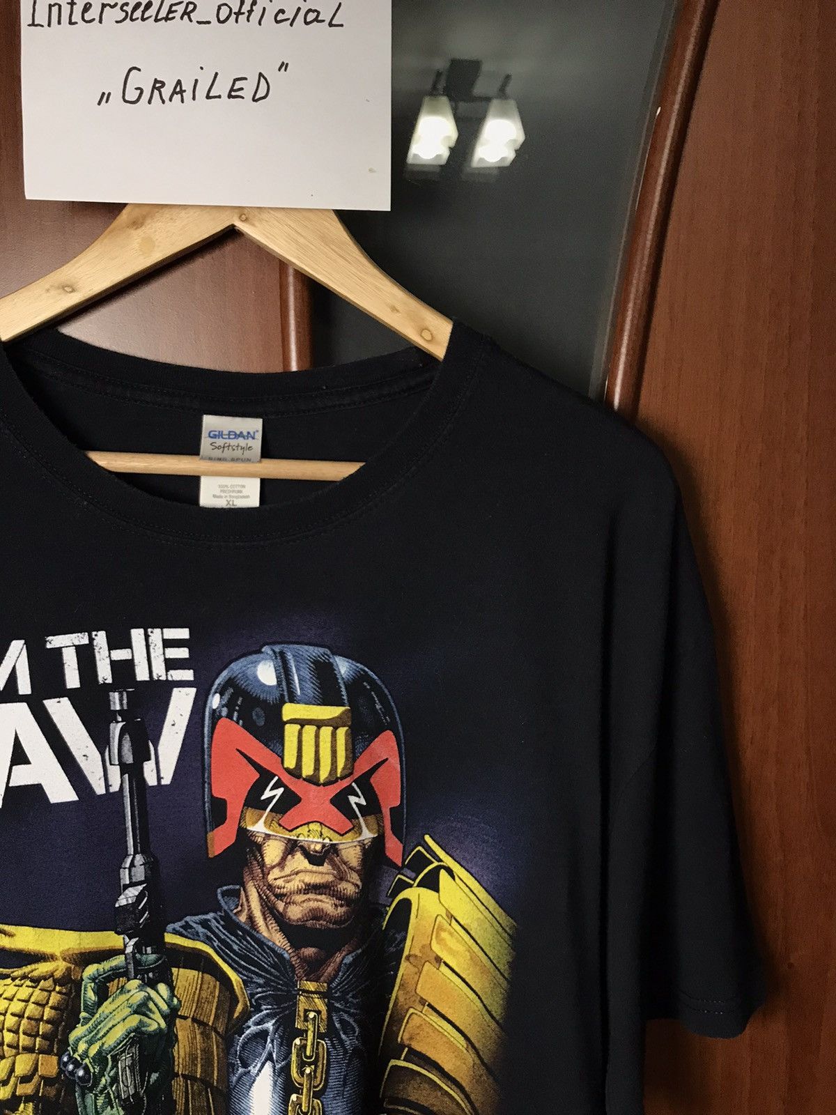 Vintage Vintage 2000s Judge Dredd I am the Law tee Size US XL / EU 56 / 4 - 2 Thumbnail