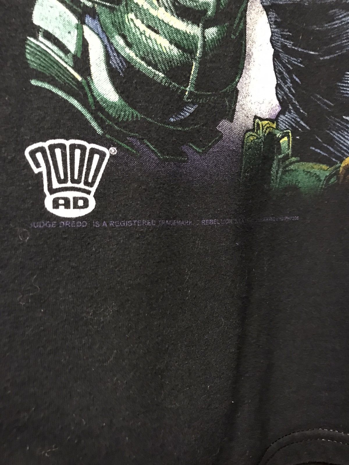Vintage Vintage 2000s Judge Dredd I am the Law tee Size US XL / EU 56 / 4 - 4 Thumbnail