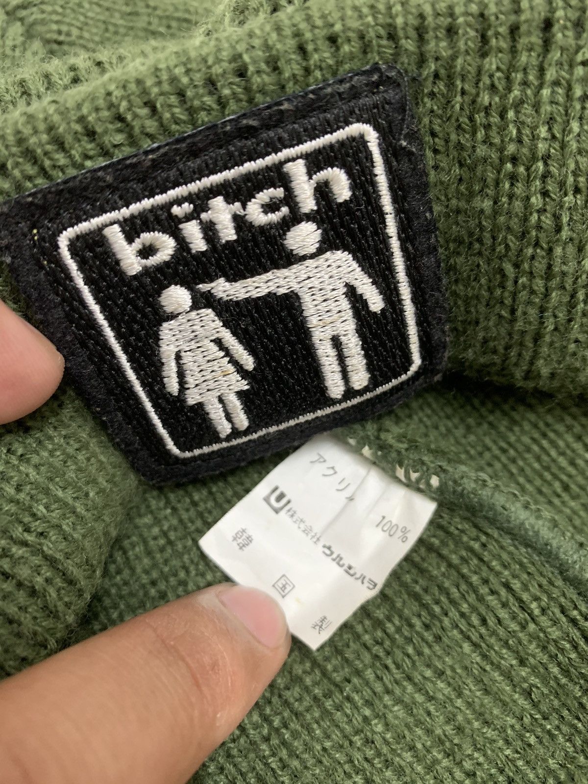 Hook-Ups RARE ‼️ Vintage Bitch Skateboard Beanie Size ONE SIZE - 3 Thumbnail