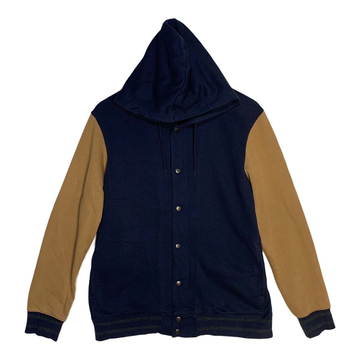 Japanese Brand Hoodie cotton button sweatshirt double color Size US M / EU 48-50 / 2 - 1 Thumbnail