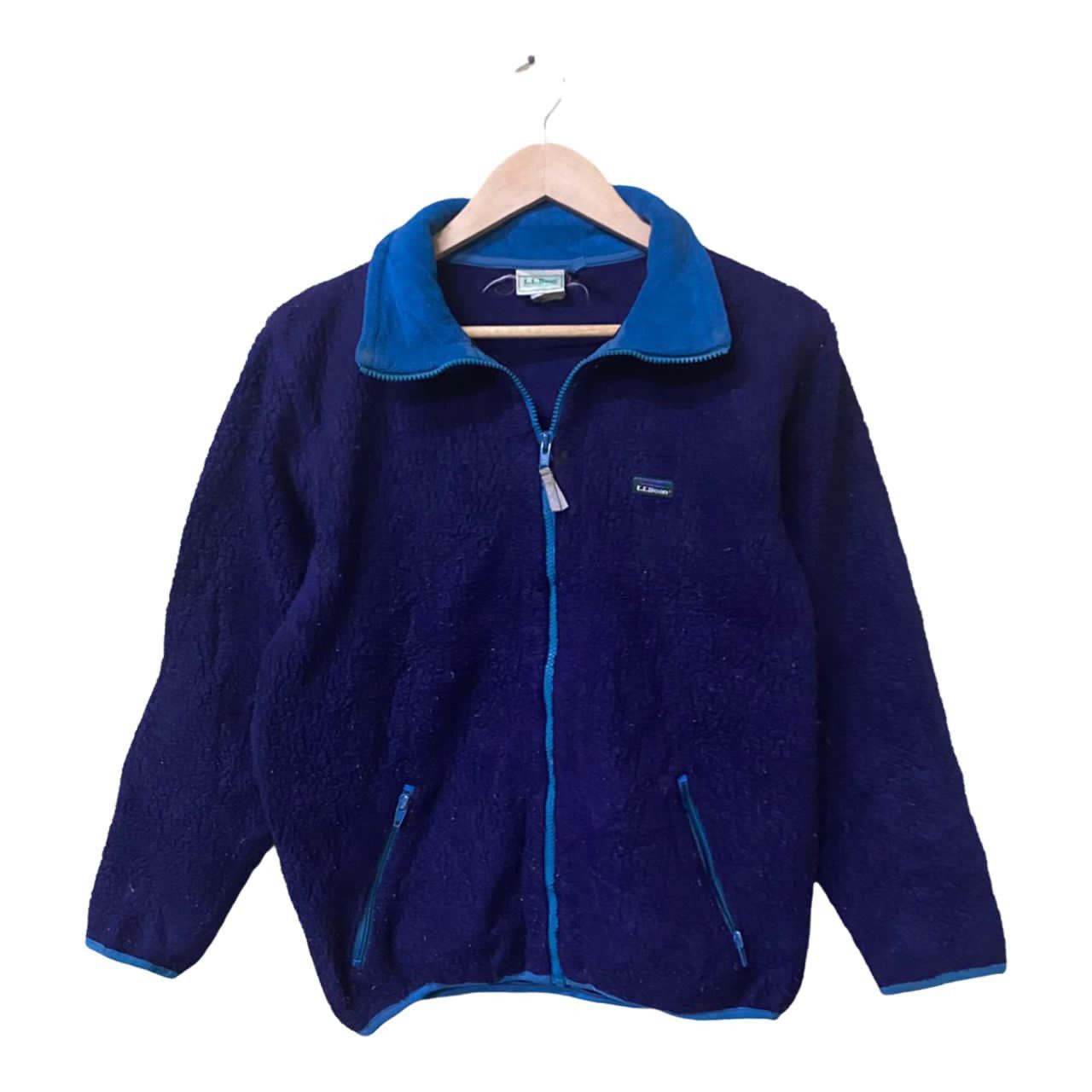 L.L. Bean Ll bean fleece purple sweater zip Size US M / EU 48-50 / 2 - 1 Thumbnail