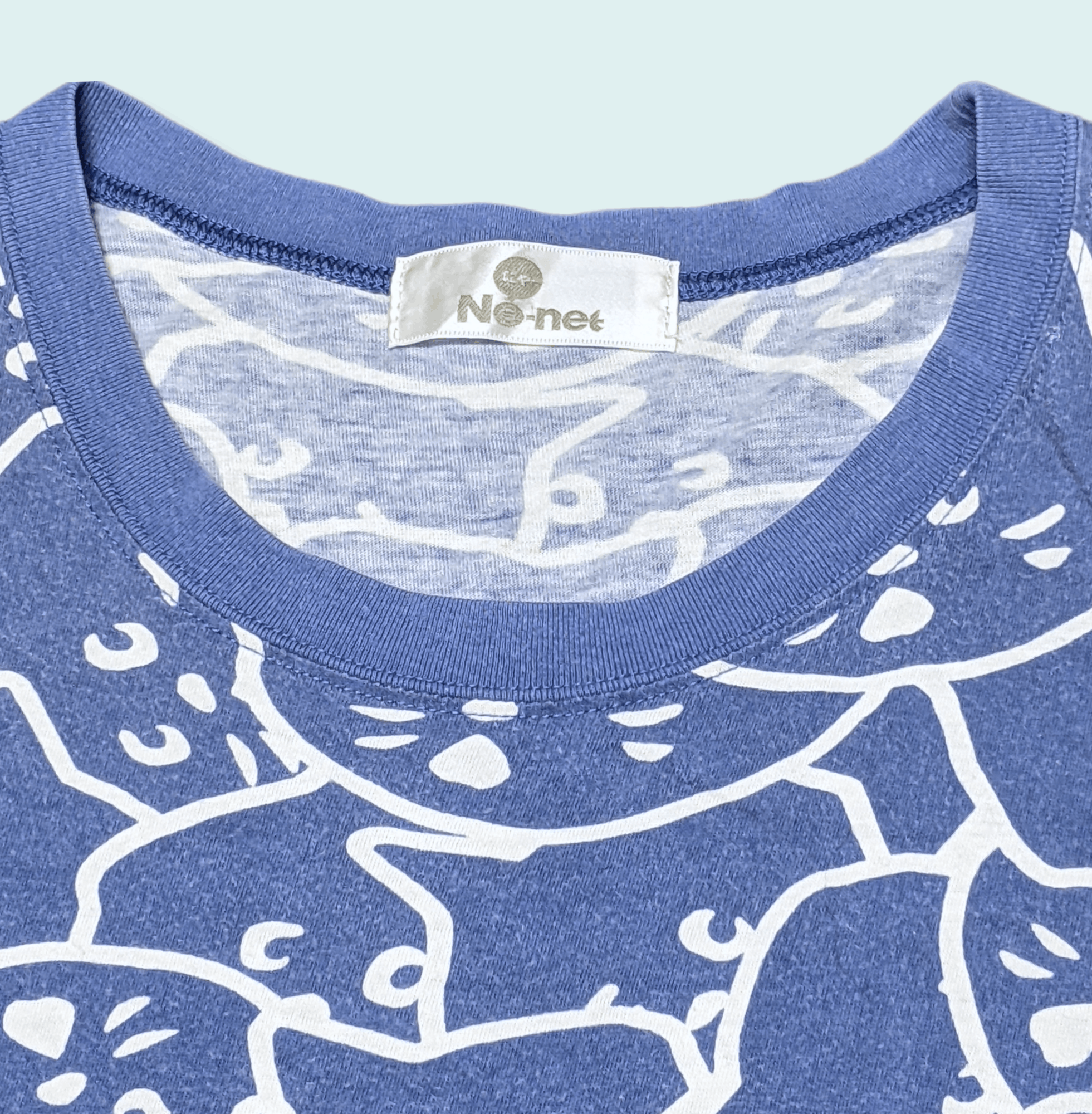 Issey Miyake × Tsumori Chisato × Vintage Vintage Ne-net Issey Miyake Cat Fullprint T shirt Size US M / EU 48-50 / 2 - 4 Thumbnail