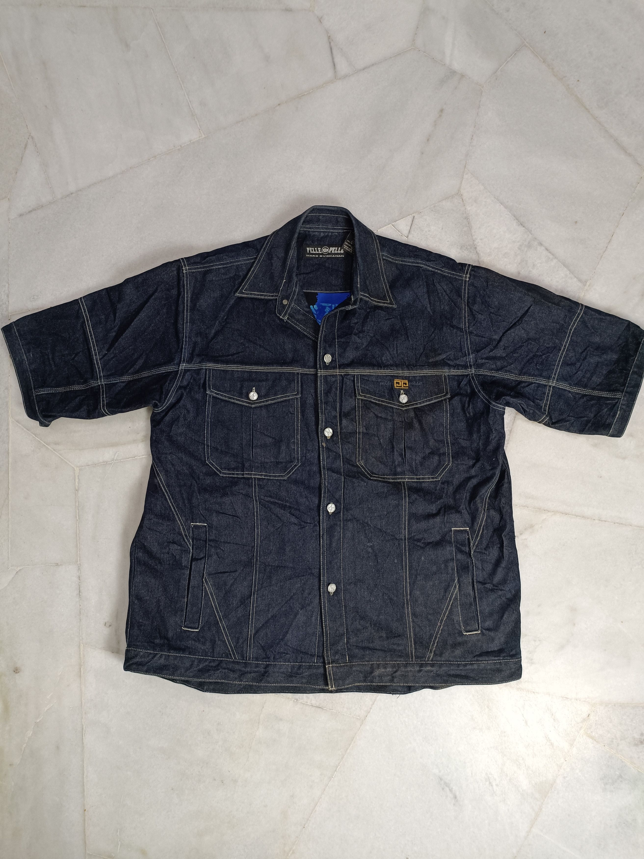 Pelle Pelle Jacket Jeans Pelle Pelle Marc Buchanan Rare Size US XL / EU 56 / 4 - 5 Thumbnail