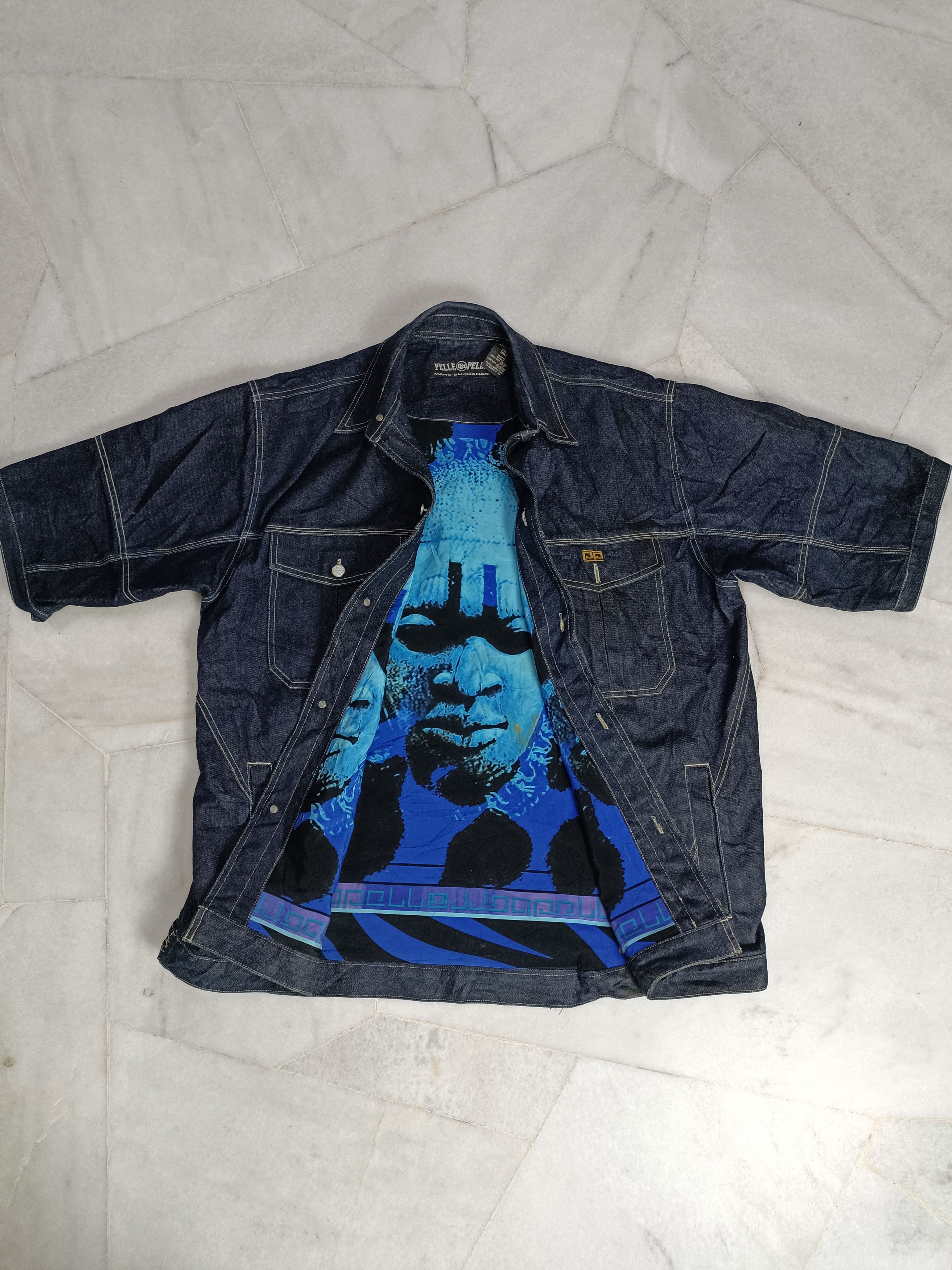 Pelle Pelle Jacket Jeans Pelle Pelle Marc Buchanan Rare Size US XL / EU 56 / 4 - 1 Thumbnail
