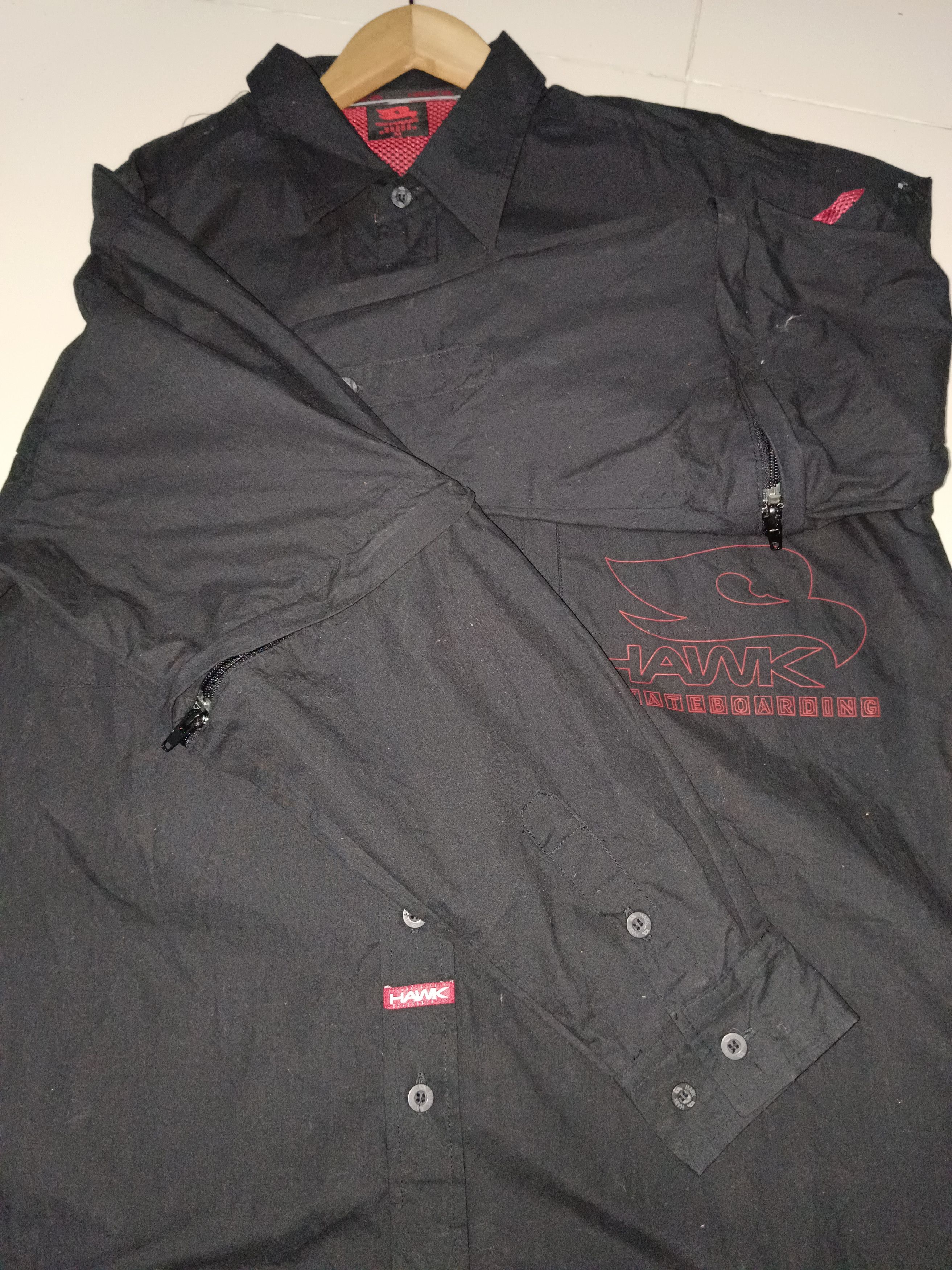 Hook-Ups × Tony Hawk Vintage Tony Hawk Skateboarding Work Shirt Jacket Size US M / EU 48-50 / 2 - 7 Thumbnail
