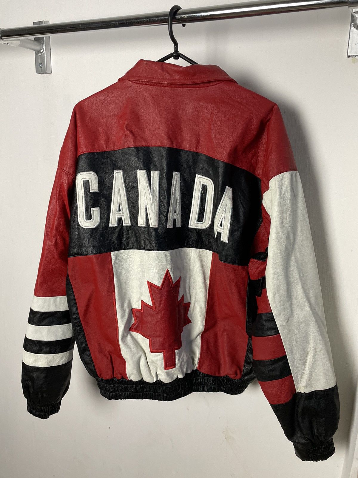 Canada × Cosa Nova Vintage Cosa Nova Canada Leather Jacket Canada × Cosa Nova Vintage Cosa Nova Canada Leather Jacket