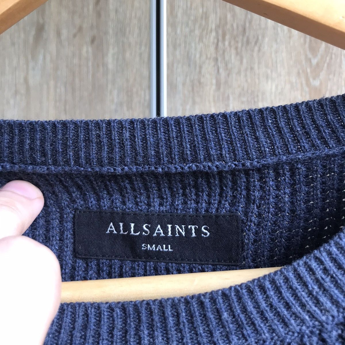Allsaints Allsaints knit sweatshirt sweaters mens size S / M Size US M / EU 48-50 / 2 - 5 Thumbnail