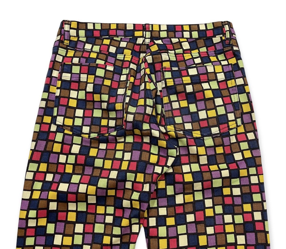 Vintage SS96 Todd Oldham Rubik Cube Denim Size US 28 / EU 44 - 4 Thumbnail