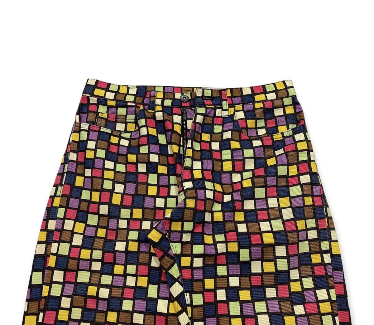 Vintage SS96 Todd Oldham Rubik Cube Denim Size US 28 / EU 44 - 3 Thumbnail