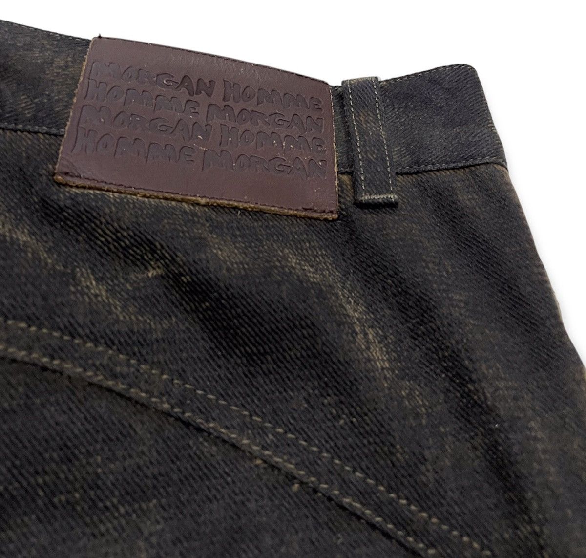 If Six Was Nine × Morgan Homme × Vintage Gold Flare Denim Size US 29 - 6 Thumbnail
