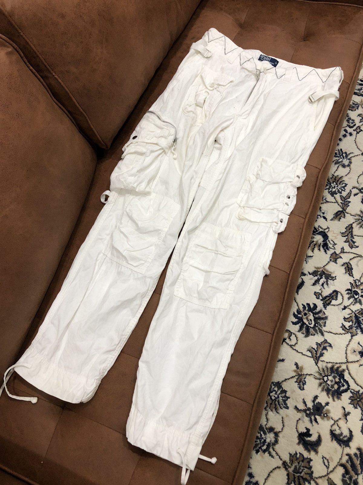 Polo Ralph Lauren Polo Ralph Lauren Cargo Multipocket Tactical Pants 1433AC Size US 34 / EU 50 - 17 Thumbnail