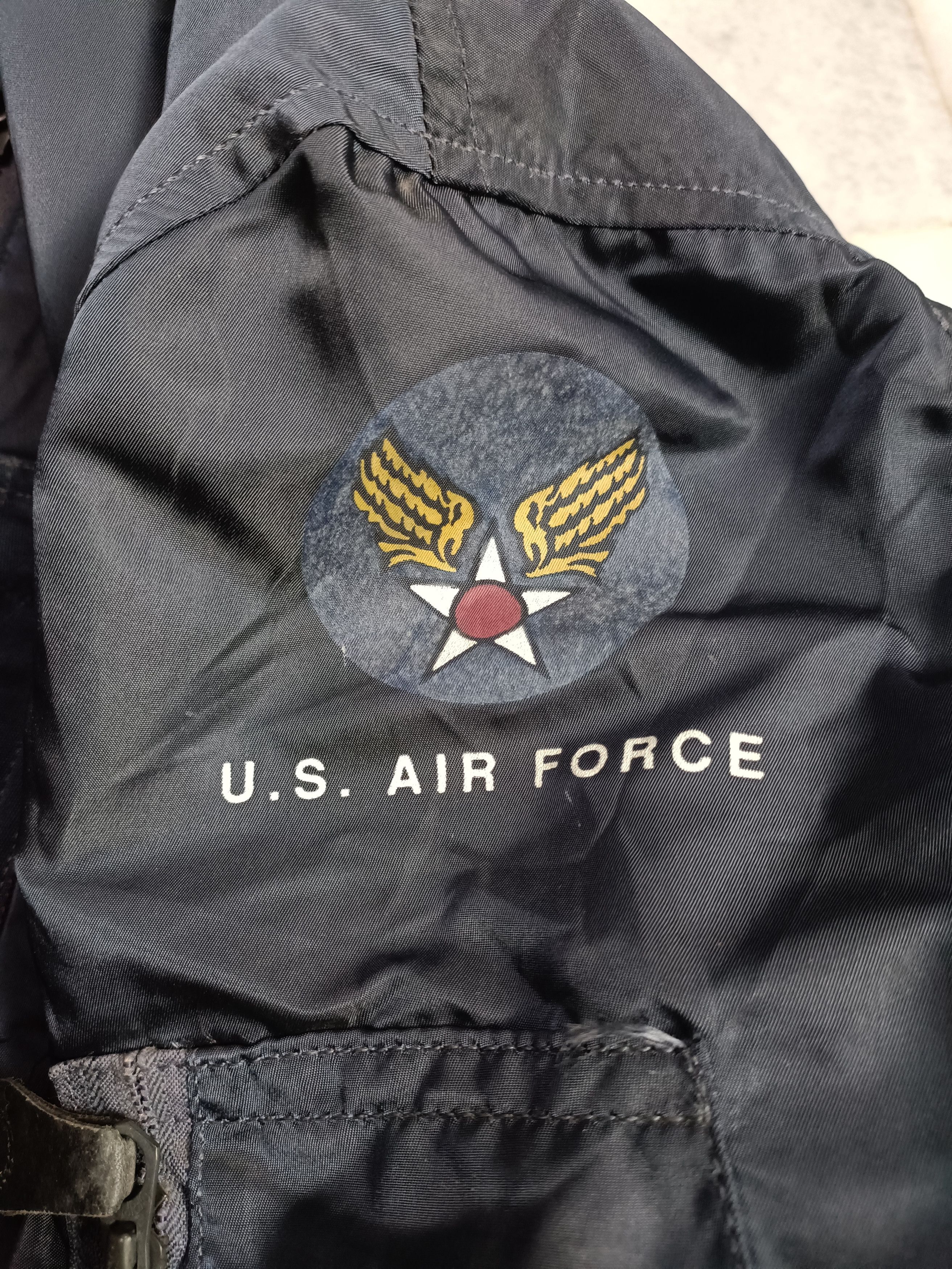 Alpha Industries Vintage 60s Bombers Jacket B-15C Alpha Industries Rare Size US M / EU 48-50 / 2 - 8 Thumbnail