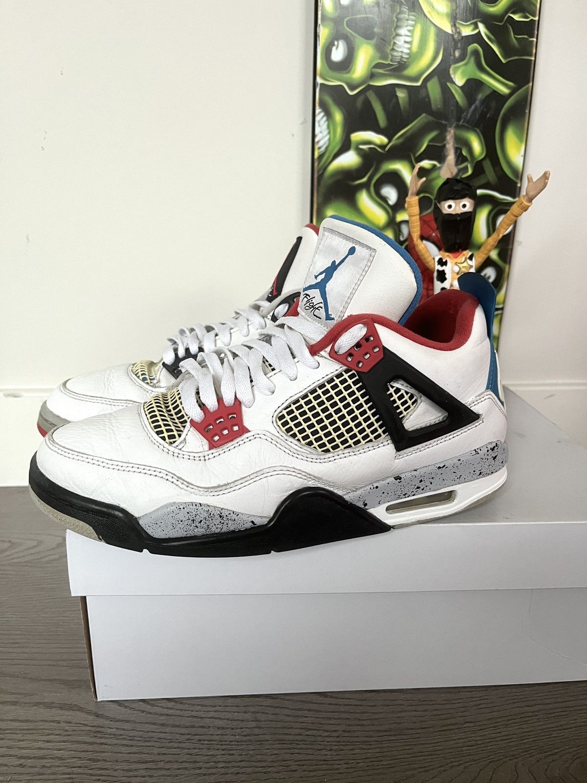 Jordan Brand Jordan 4 what the Size US 9 / EU 42 - 1 Thumbnail