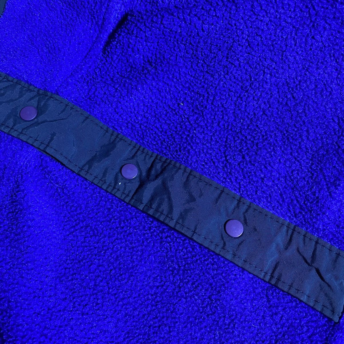 L.L. Bean Vintage 90s L.L. Bean Pullover Snap T Fleece Jacket Purple Size US XL / EU 56 / 4 - 5 Thumbnail