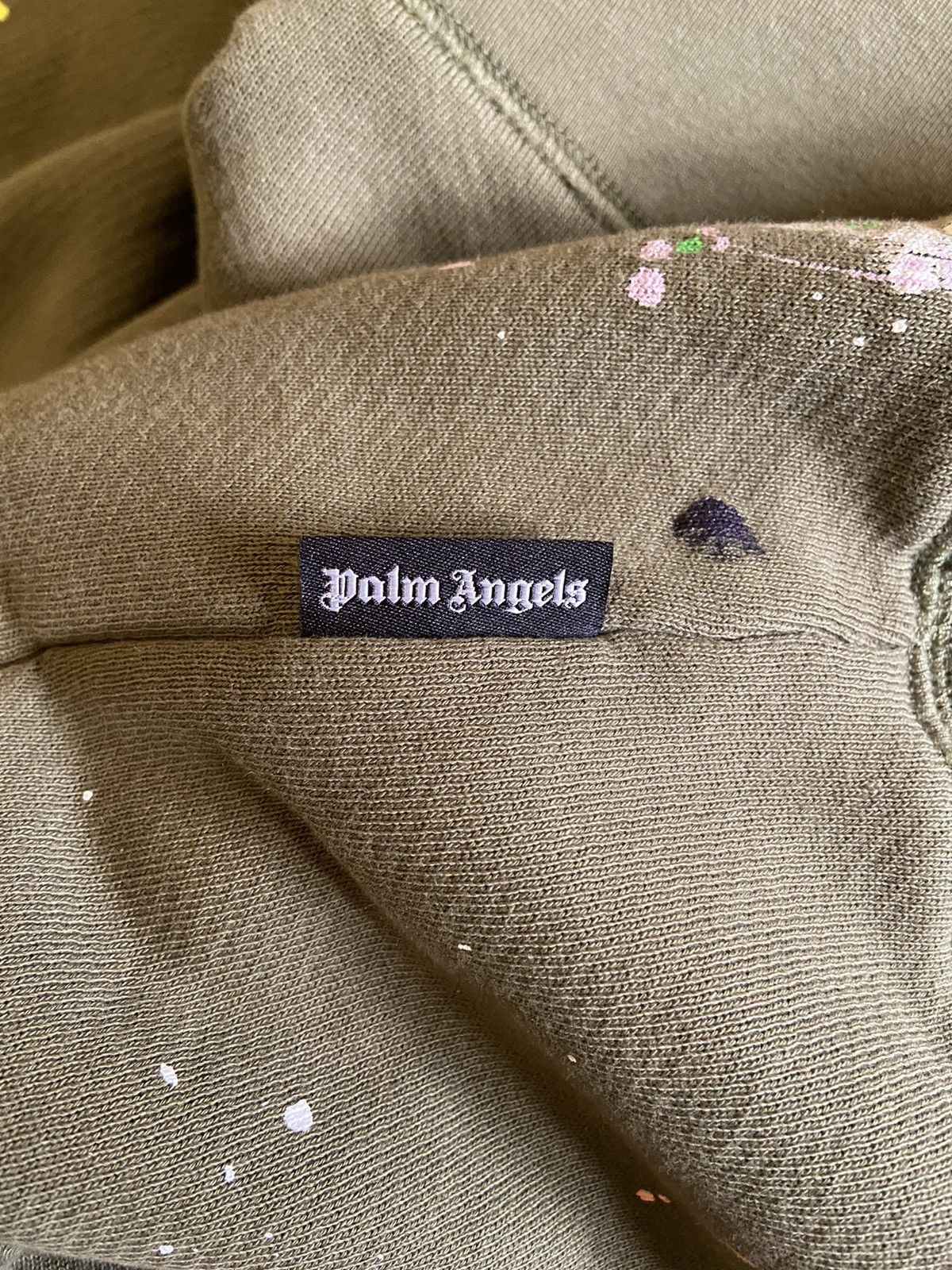 Palm Angels Palm Hoodie - Paint Effect Size US L / EU 52-54 / 3 - 8 Thumbnail