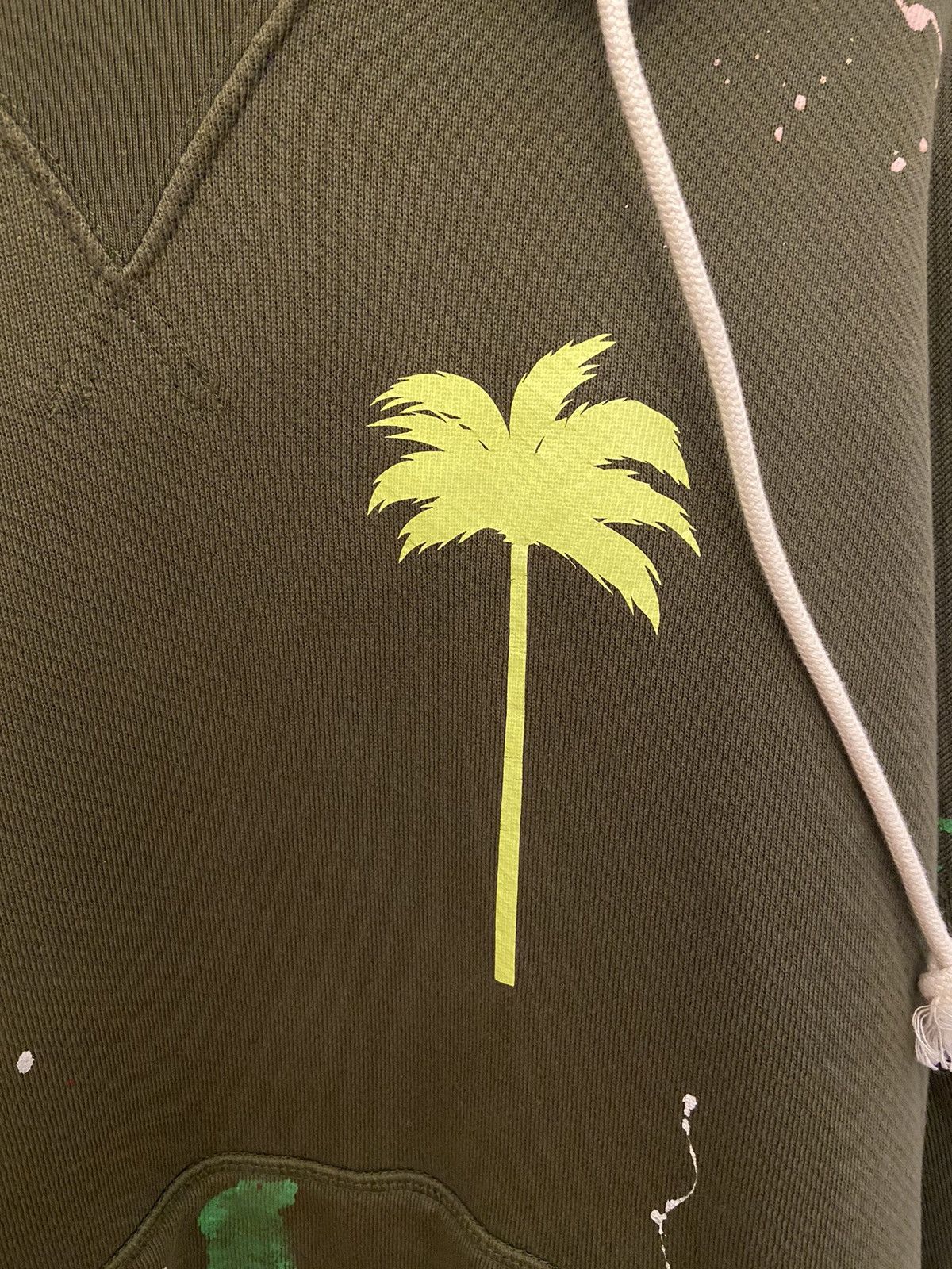 Palm Angels Palm Hoodie - Paint Effect Size US L / EU 52-54 / 3 - 2 Thumbnail