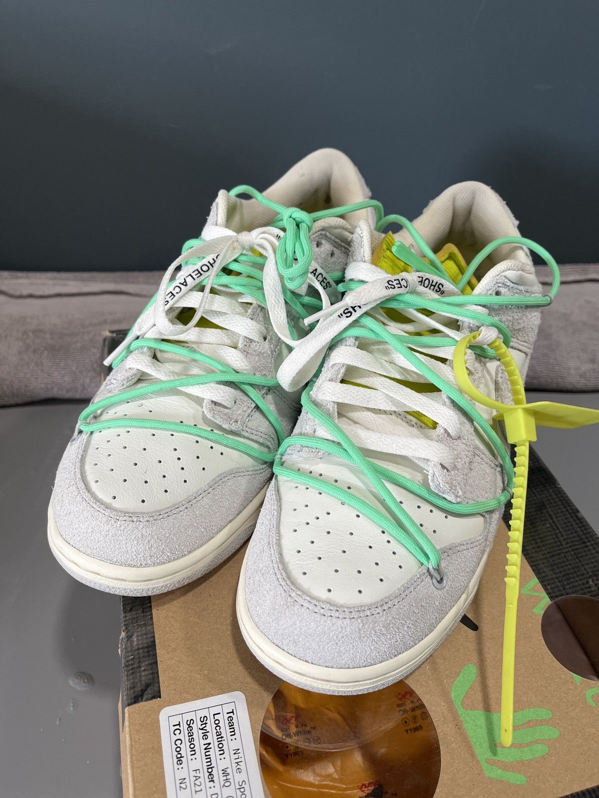 Nike Off-White x Dunk Low ‘Lot 14 of 50’