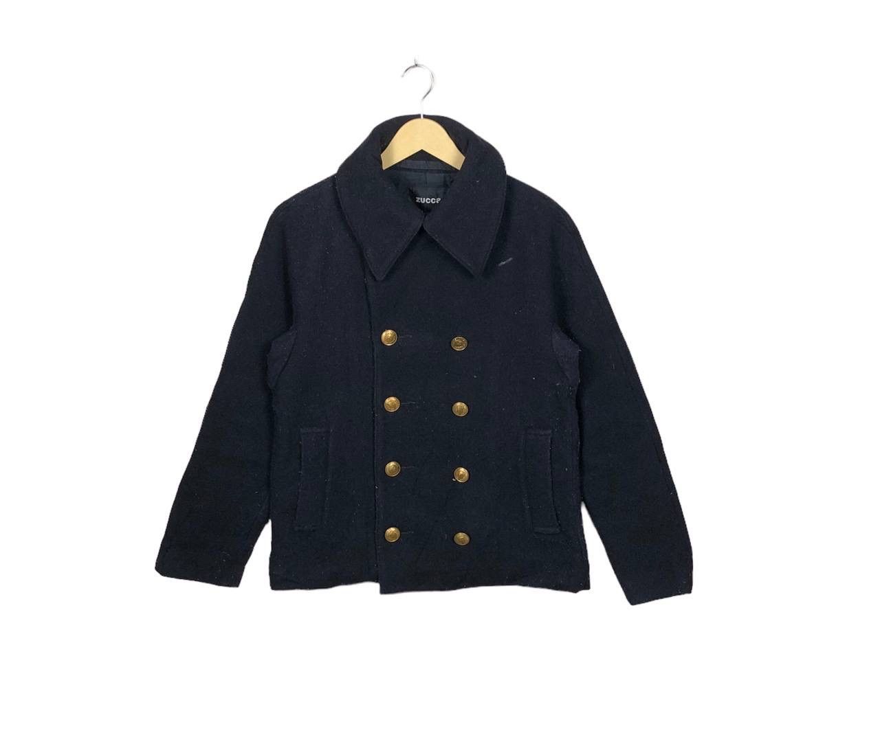 Issey Miyake Luxury Vintage Issey Miyake Zucca Double Breast Jacket Size US M / EU 48-50 / 2 - 1 Thumbnail