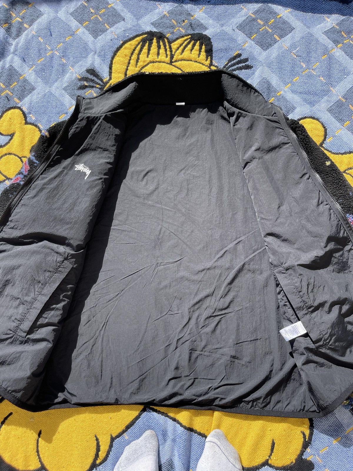 Stussy × Vintage Stussy Cosmos Sherpa Natural XL(Reversible) Size US XL / EU 56 / 4 - 6 Thumbnail