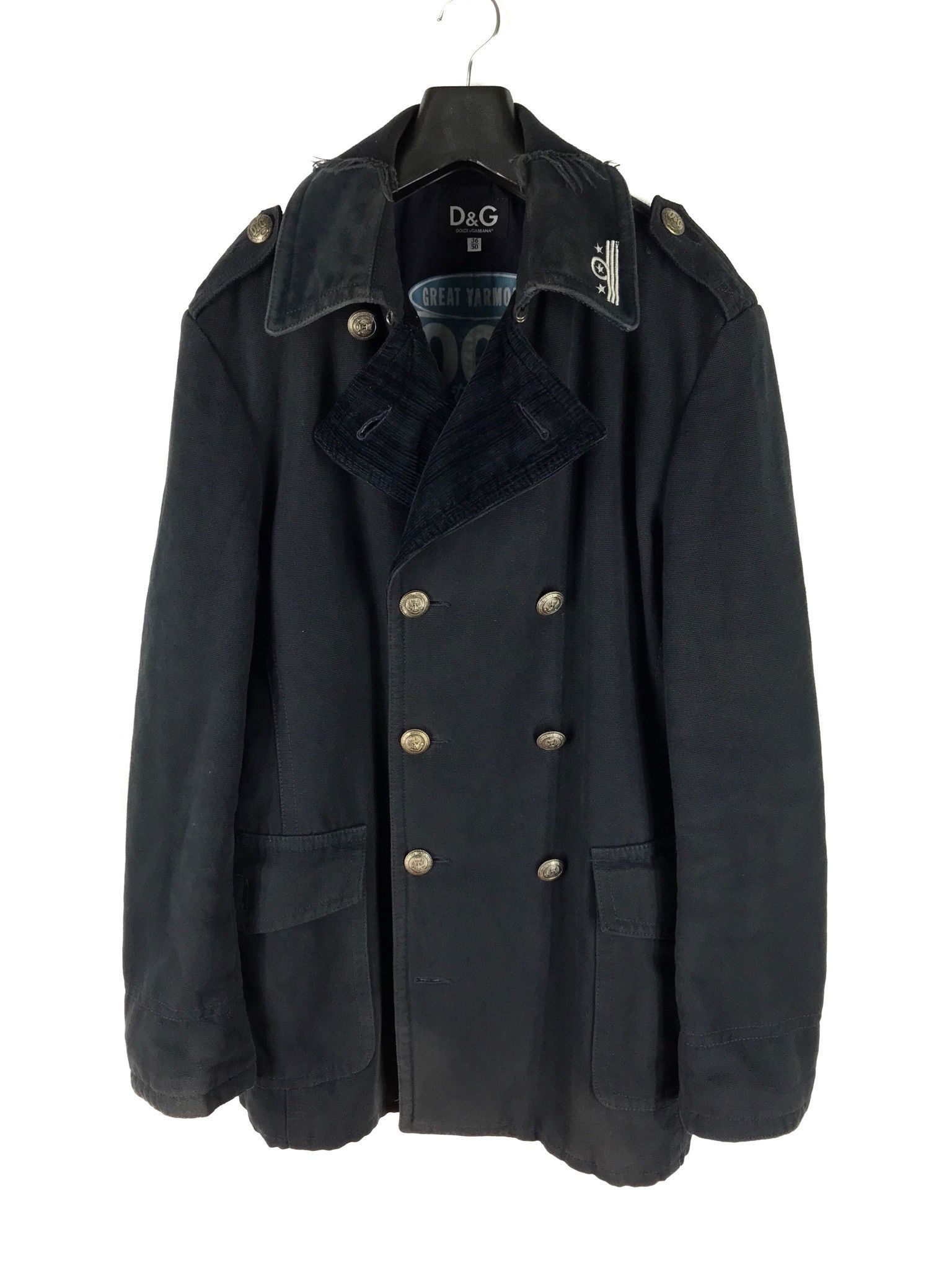 ☎️ DOLCE&GABBANA HOLOGRAM HEAVY LONG COAT JACKET