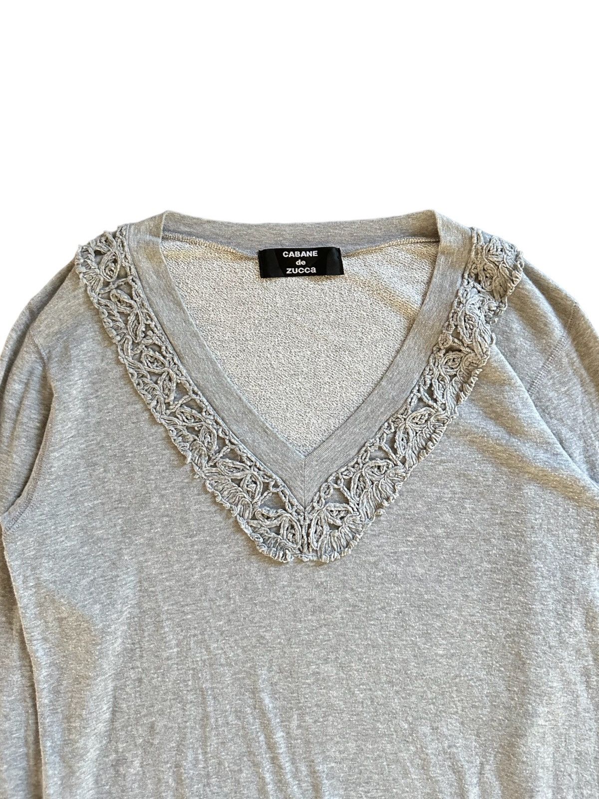 CABANE de ZUCCa SS18 - Cabane De Zucca crostich neck jumper Size US M / EU 48-50 / 2 - 4 Thumbnail
