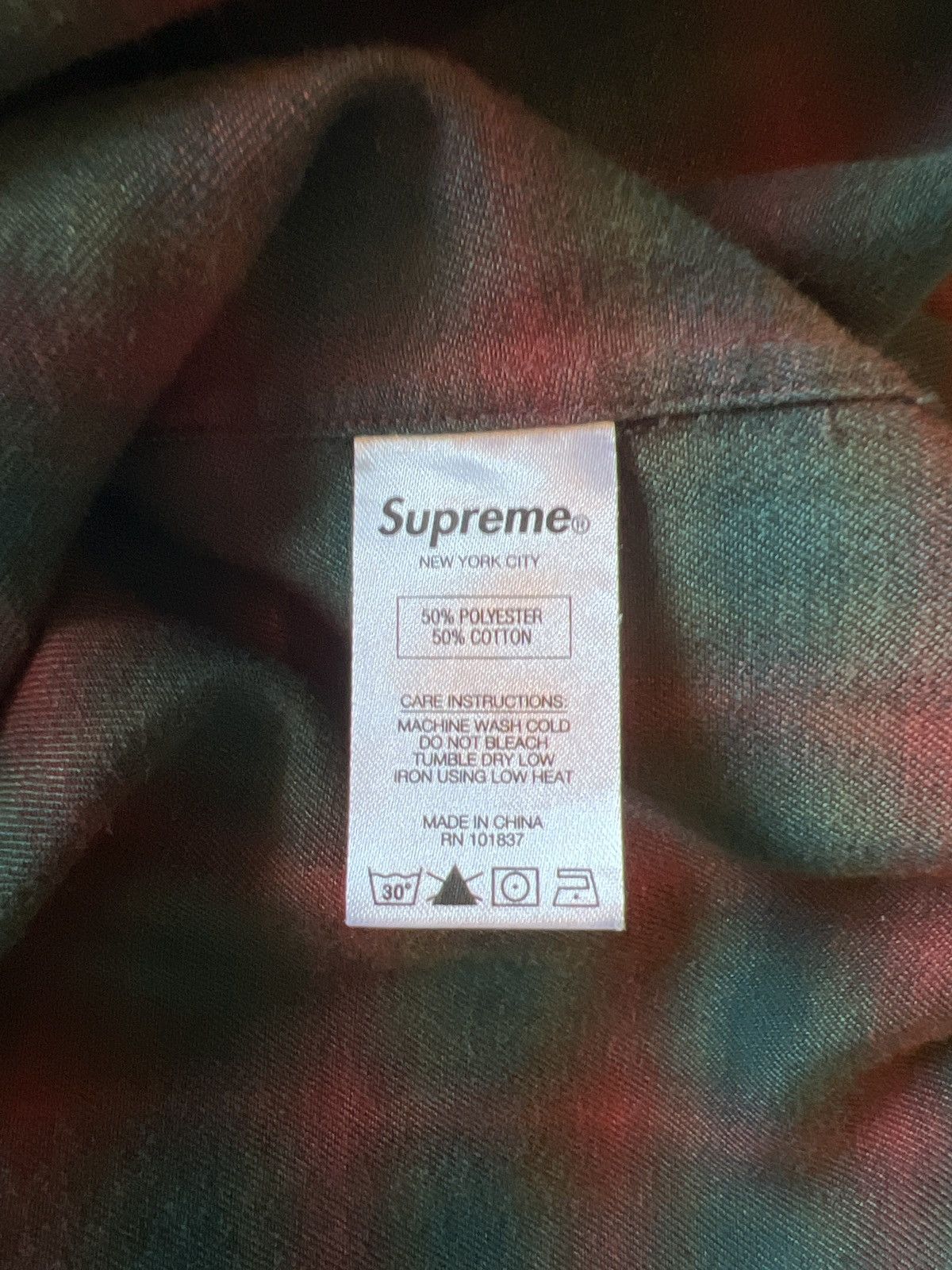 Supreme Supreme Flannel AW Size US L / EU 52-54 / 3 - 5 Thumbnail