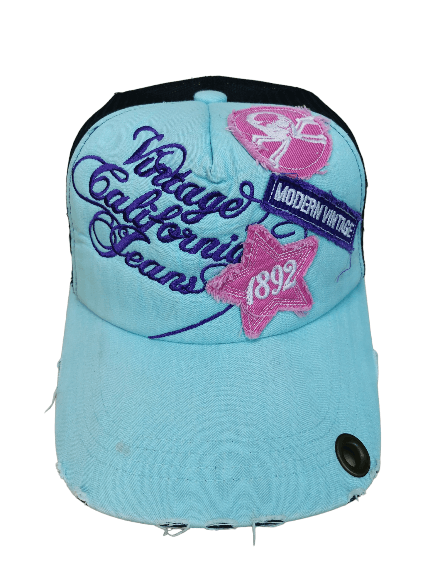 VINTAGE CALIFORNIA JEANS DESIGNER TRUCKER HAT