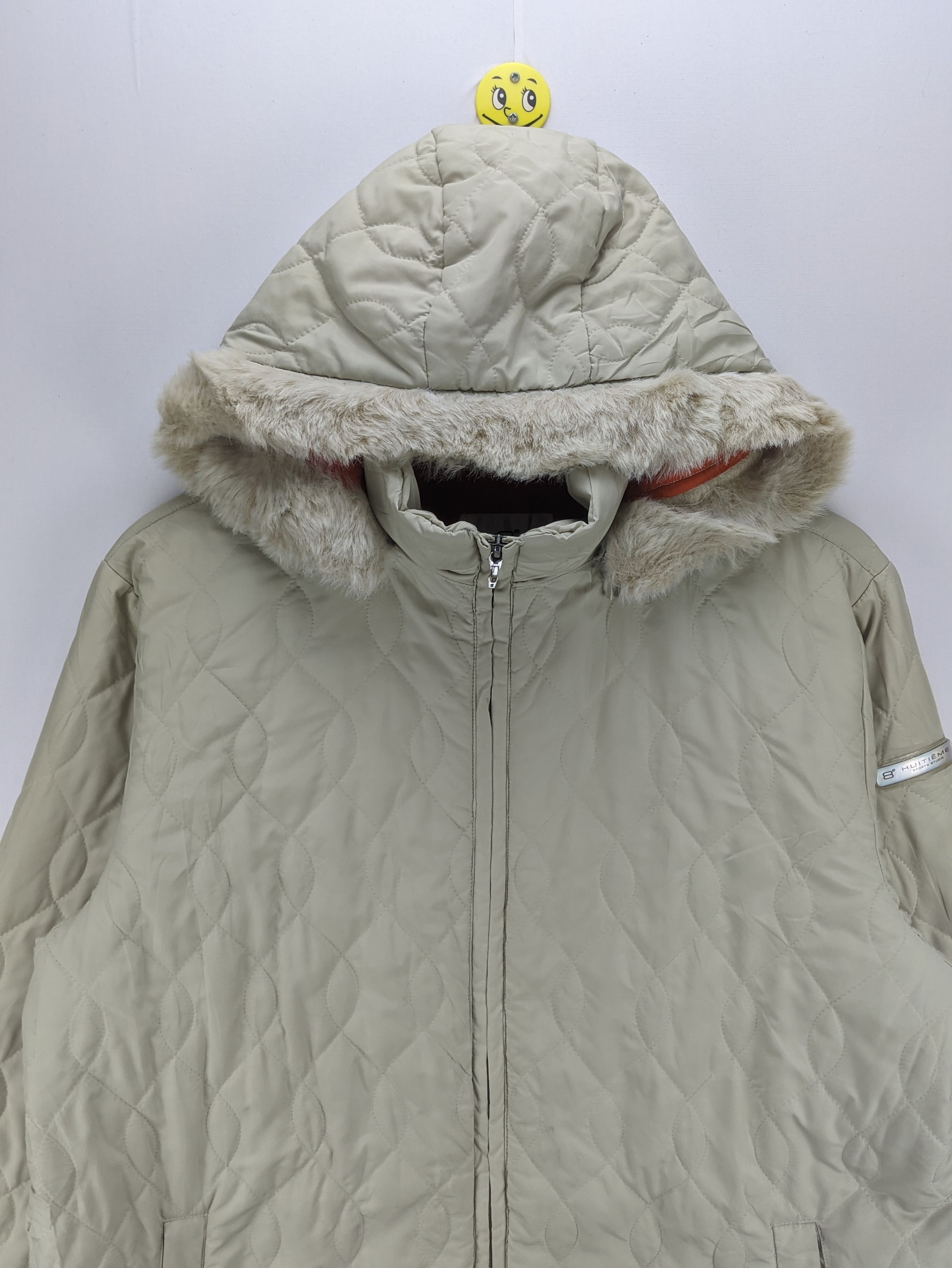 Japanese Brand Steals🔥Quilted Jacket Zip Up Waterproof by Huitieme Size M / US 6-8 / IT 42-44 - 7 Thumbnail
