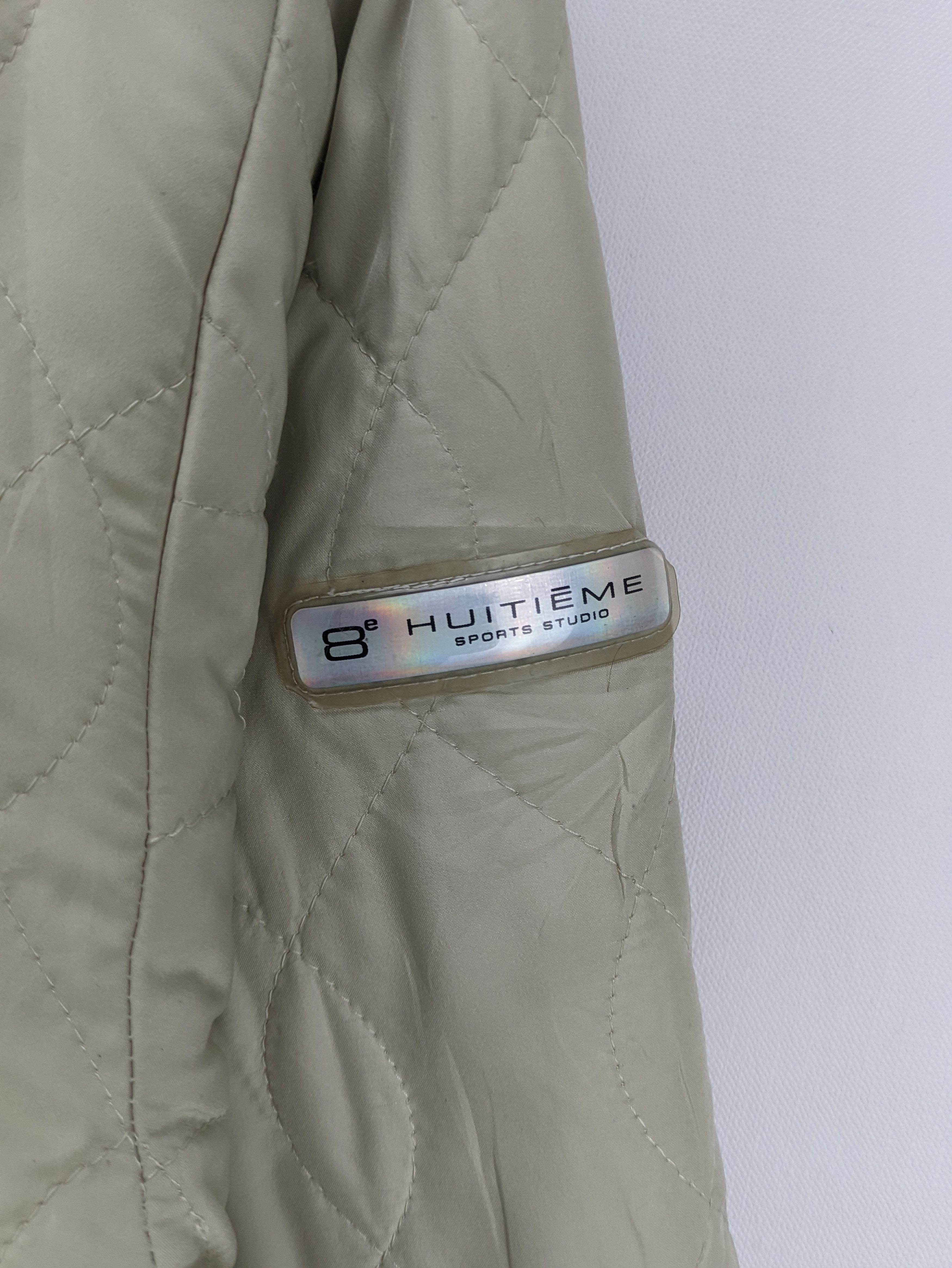 Japanese Brand Steals🔥Quilted Jacket Zip Up Waterproof by Huitieme Size M / US 6-8 / IT 42-44 - 9 Thumbnail