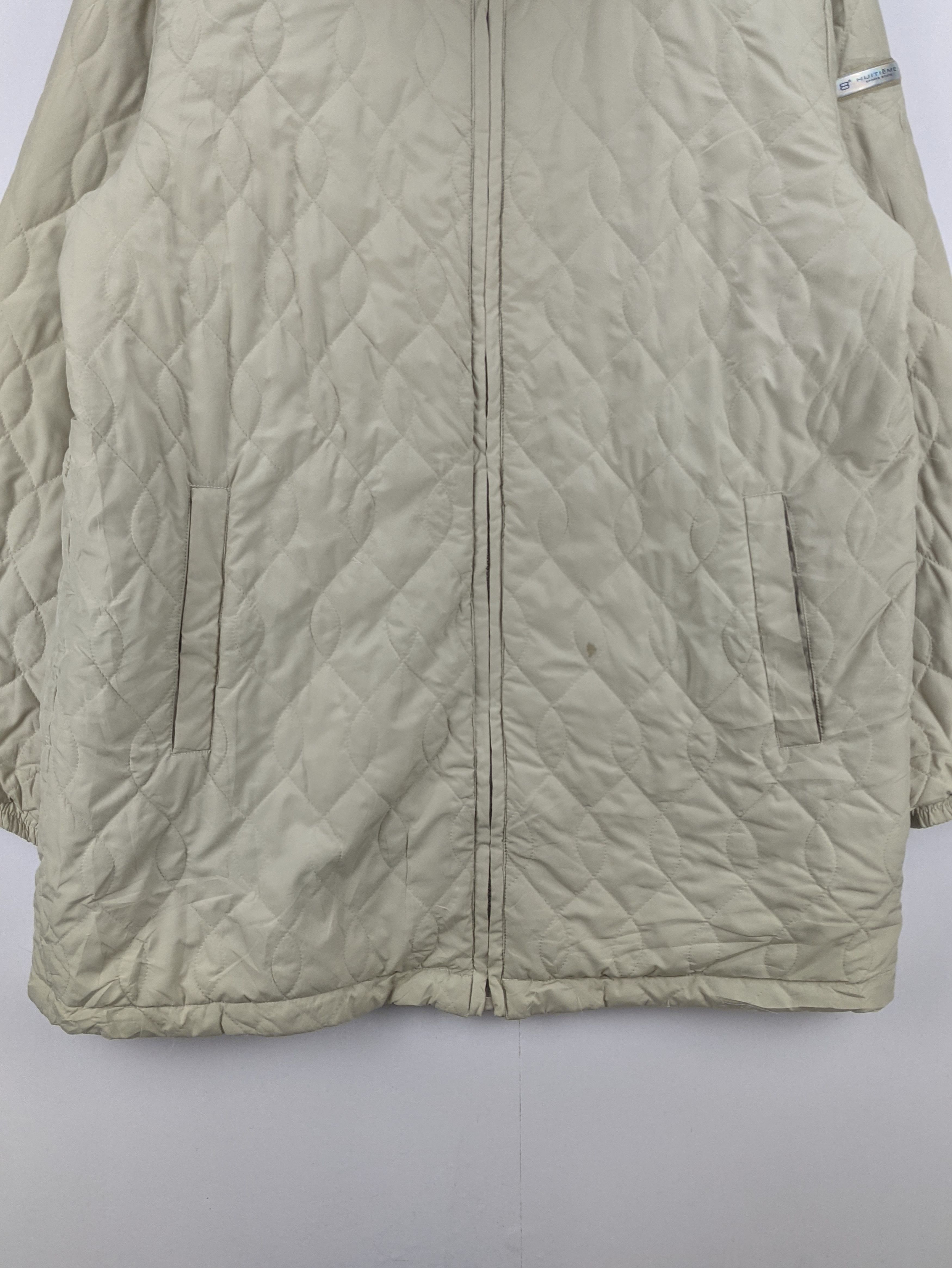 Japanese Brand Steals🔥Quilted Jacket Zip Up Waterproof by Huitieme Size M / US 6-8 / IT 42-44 - 8 Thumbnail